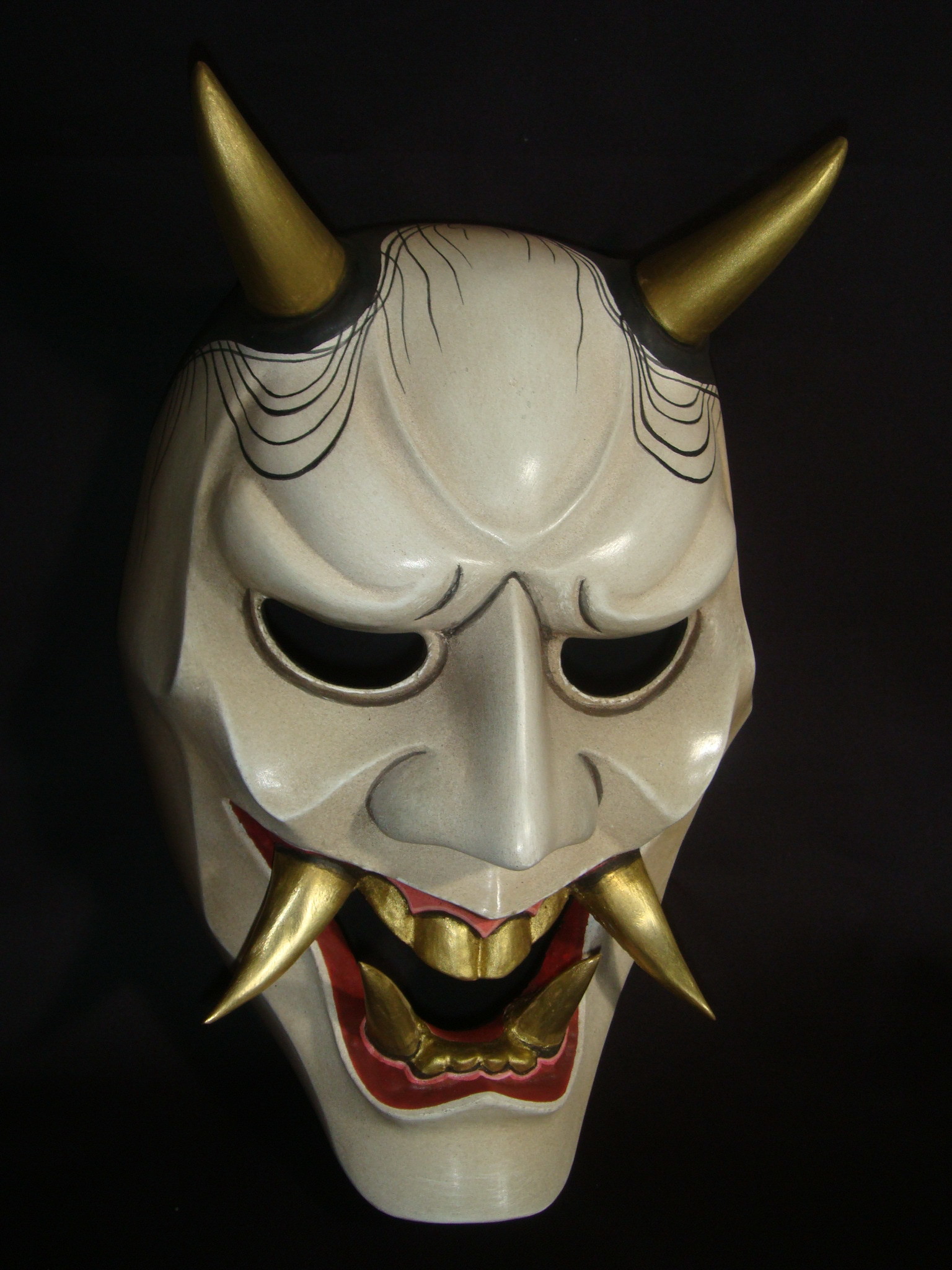 1536x2048 We are showing traditional Japanese Noh Masks (Noumen), Devil (Oni) Masks,  Kyogen Masks. We have been carving the over 220 historical character masks  ...