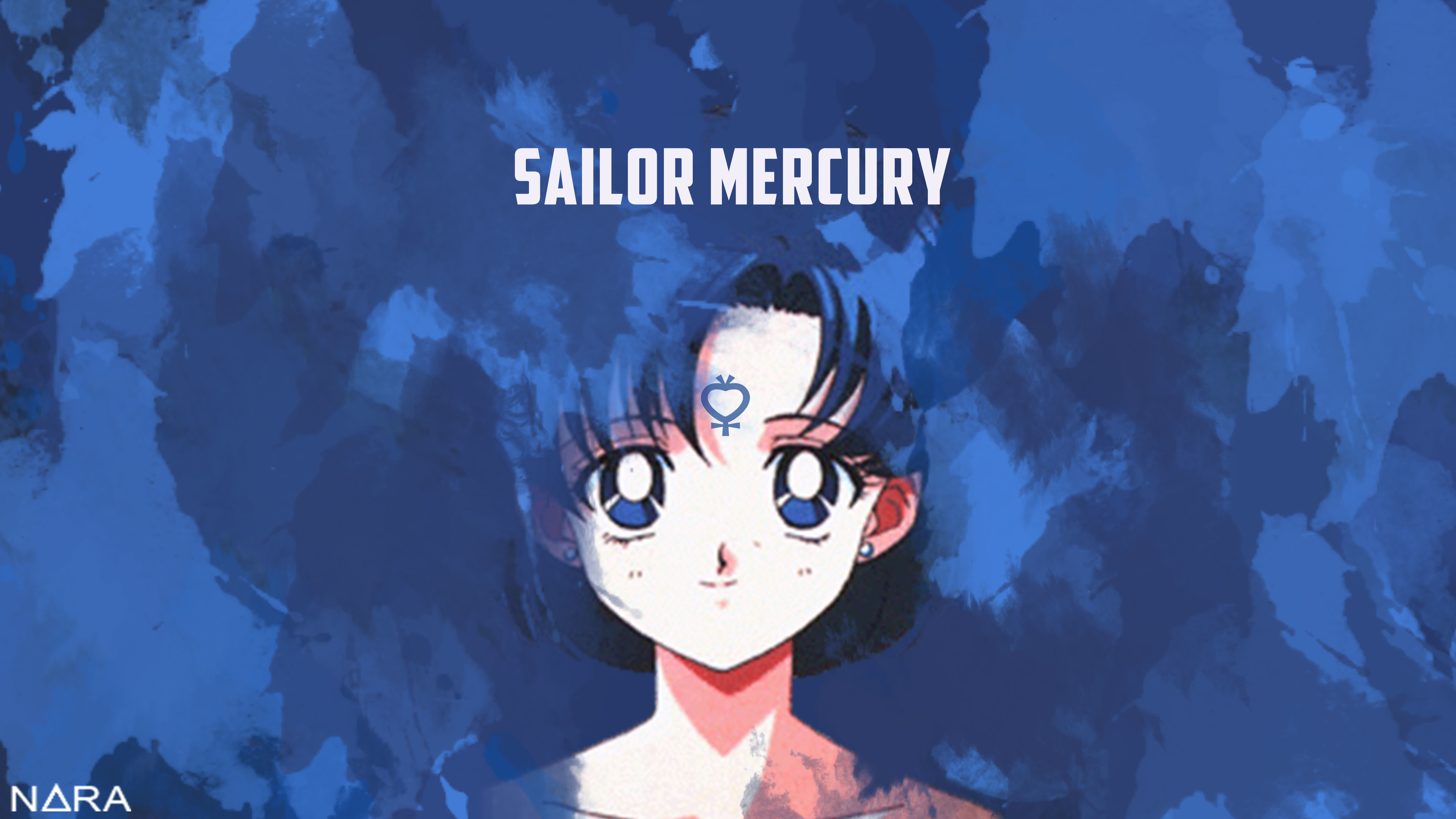 3840x2160 Sailor Mercury - Wallpaper by NoraOrihara Sailor Mercury - Wallpaper by  NoraOrihara