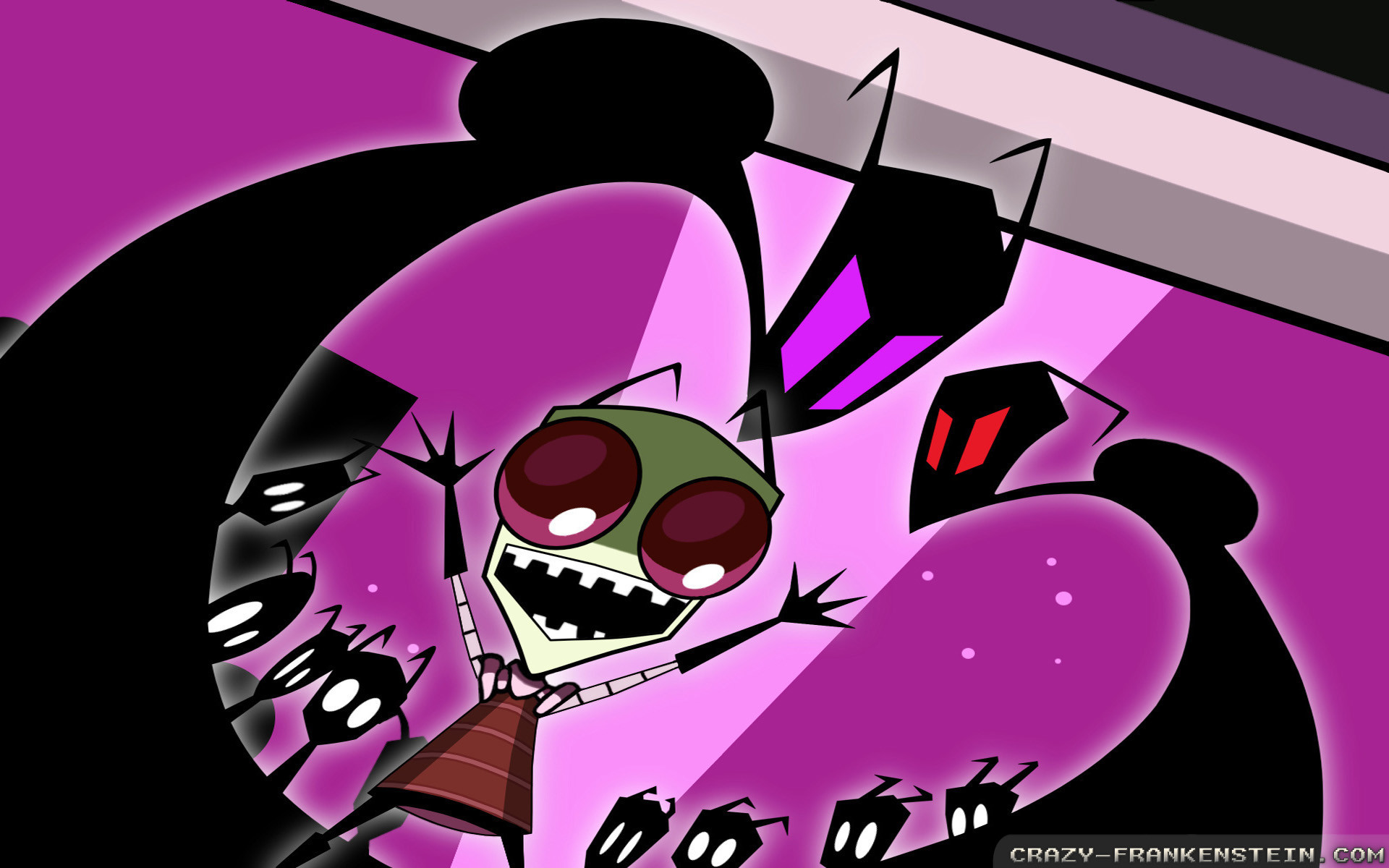 1920x1200 Wallpaper: Invader Zim Scary Resolution: 1024x768 | 1280x1024 | 1600x1200.  Widescreen Res: 1440x900 | 1680x1050 | 