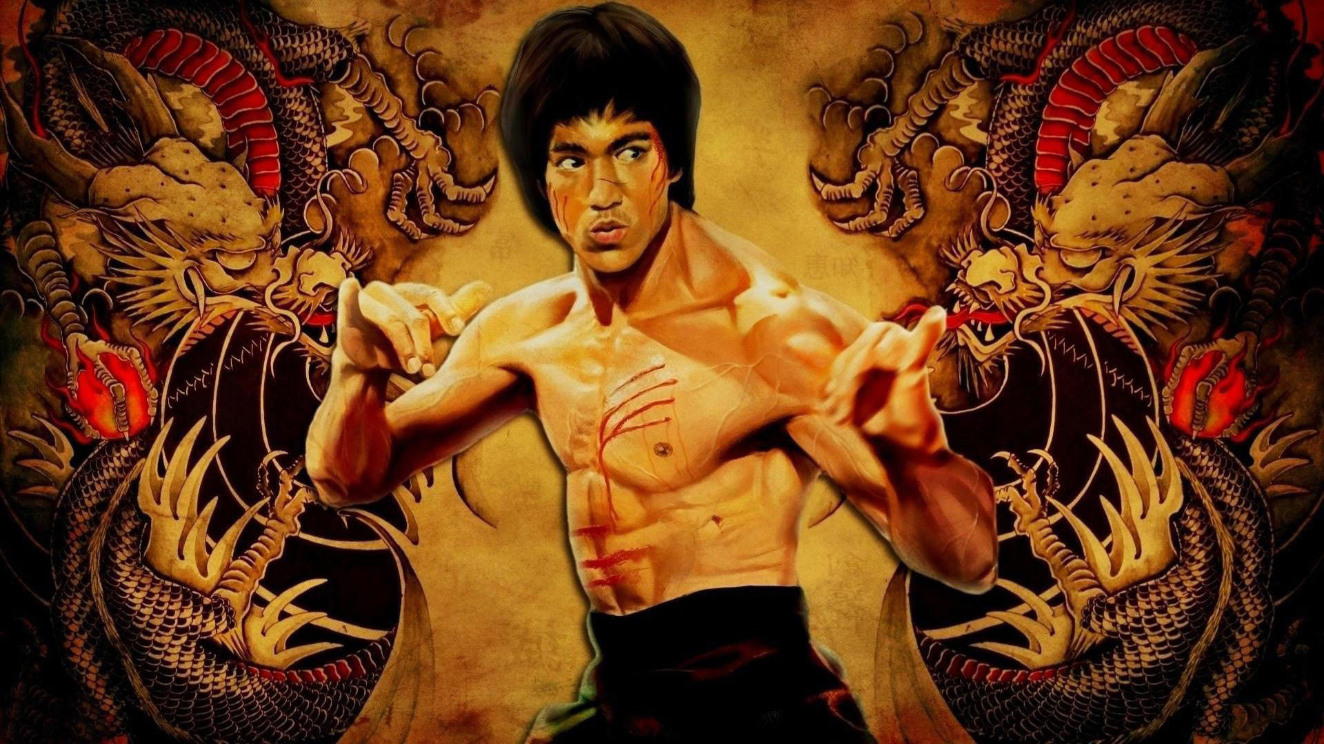 1920x1080 HD Bruce Lee Backgrounds.