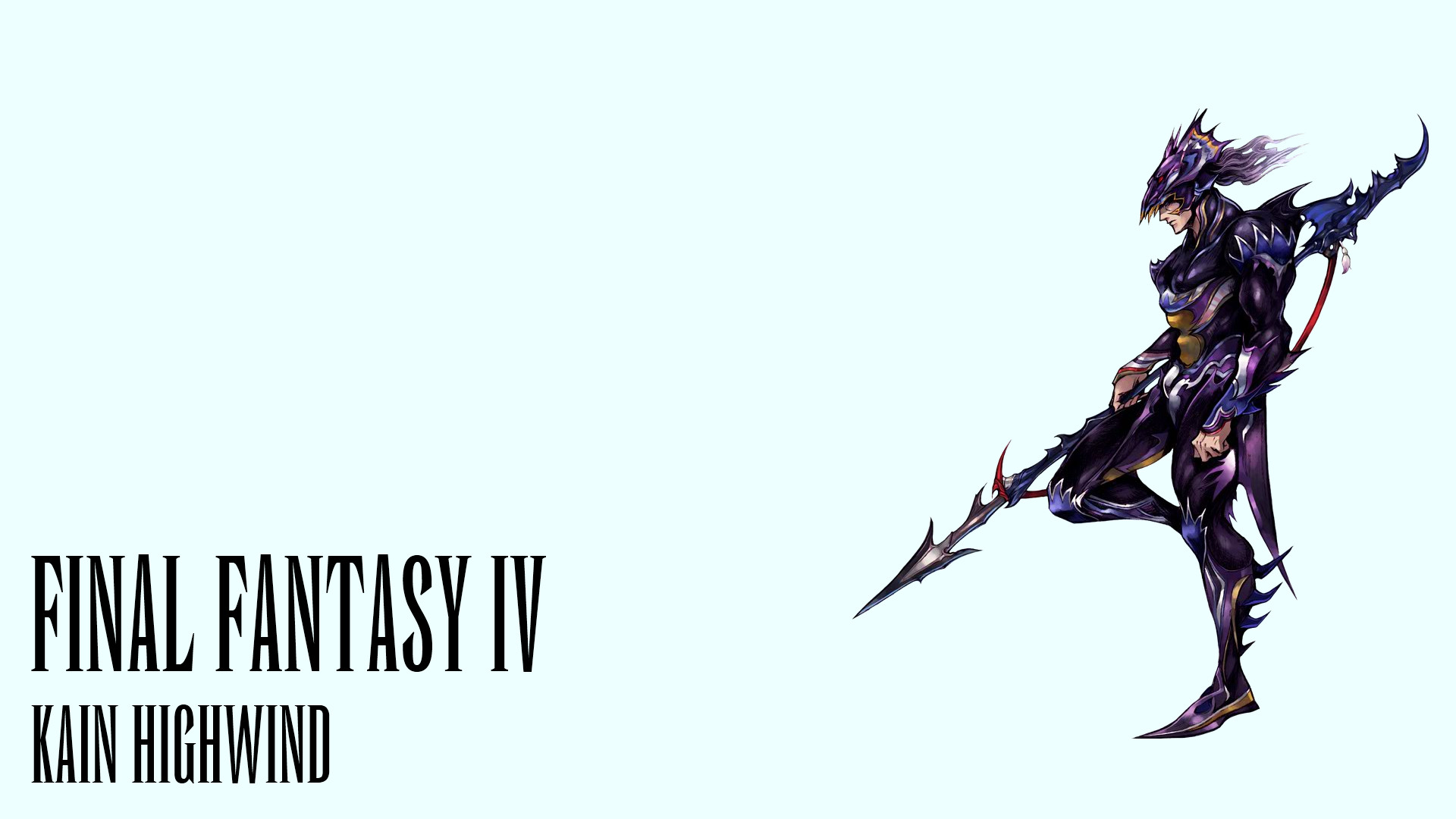 1920x1080 Video Game - Final Fantasy IV Kain Highwind Final Fantasy Wallpaper