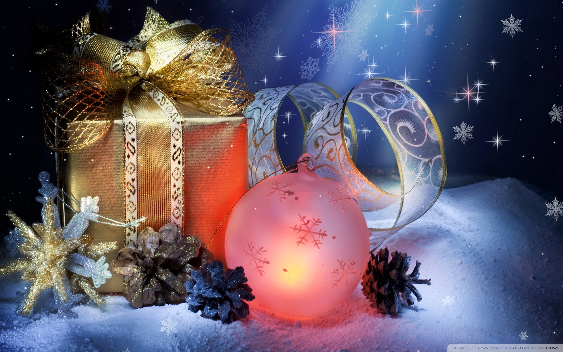 1920x1200 Free download High Resolution Christmas Gift HD Wallpaper for iPad, iPhone,  mobile device,