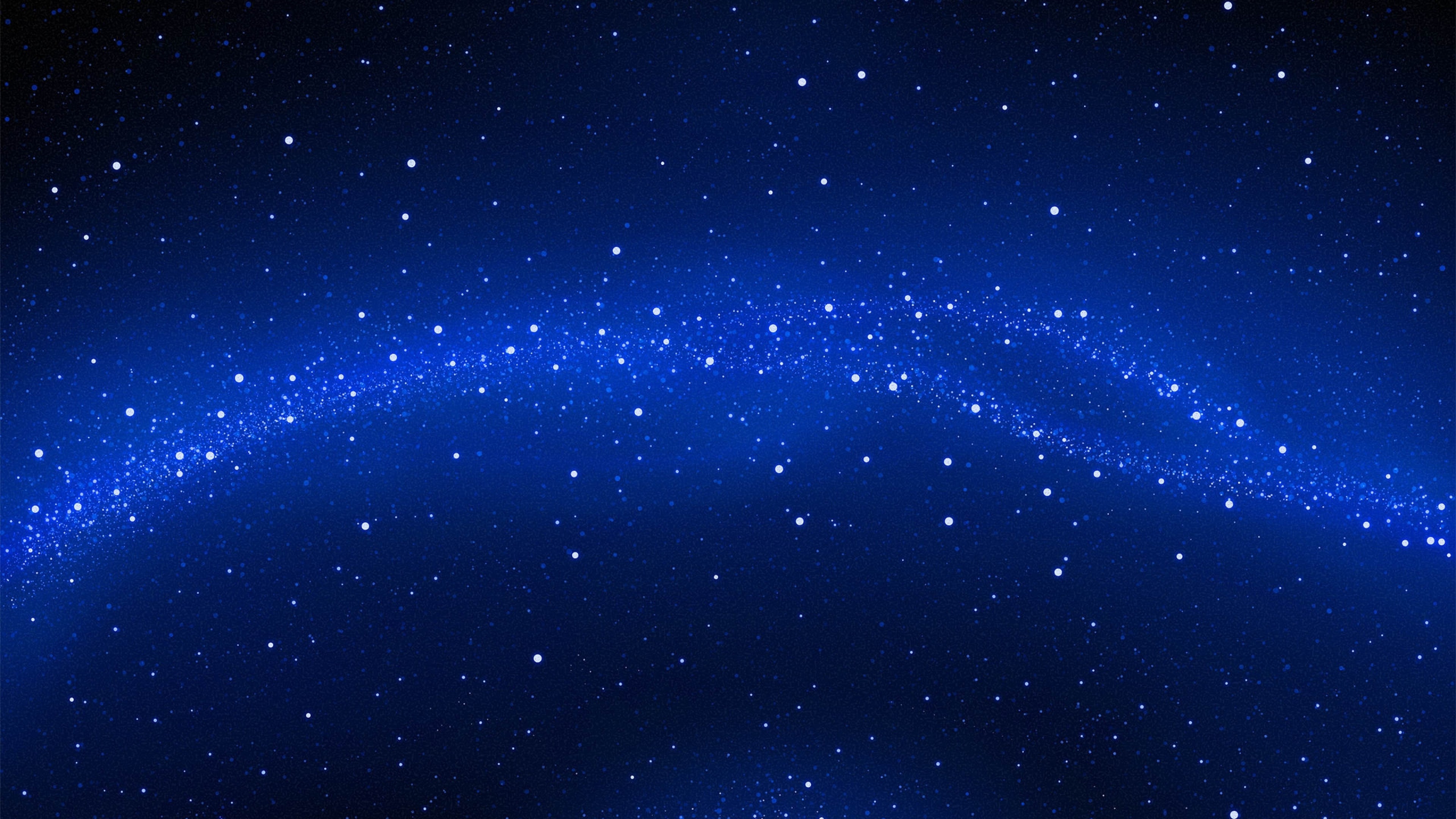 3840x2160  Wallpaper space, stars, blue background