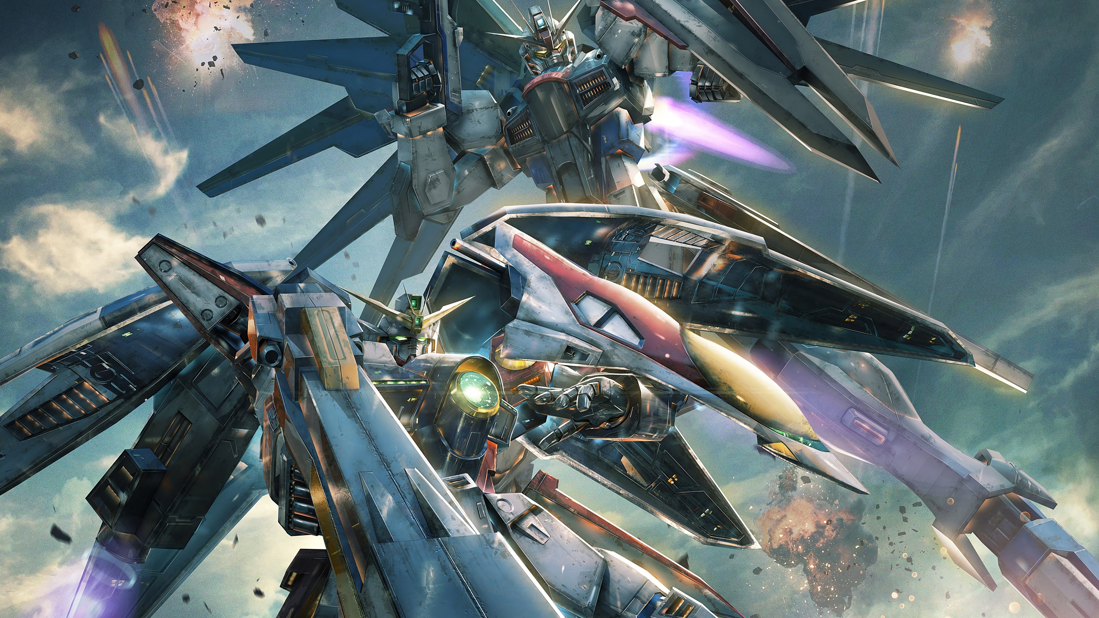 3840x2160 Cool Gundam Versus 4K PlayStation 4 (PS4) Game  wallpaper Check  more at http
