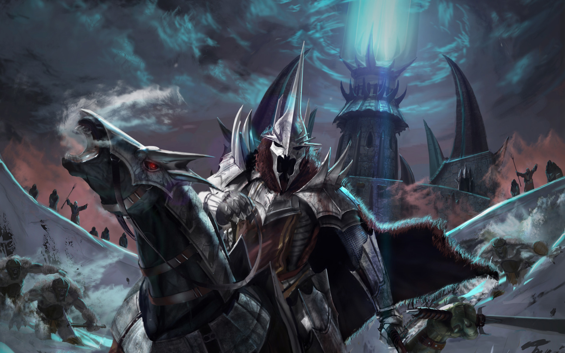 1920x1200 Artwork The Lord Of Rings Witch King