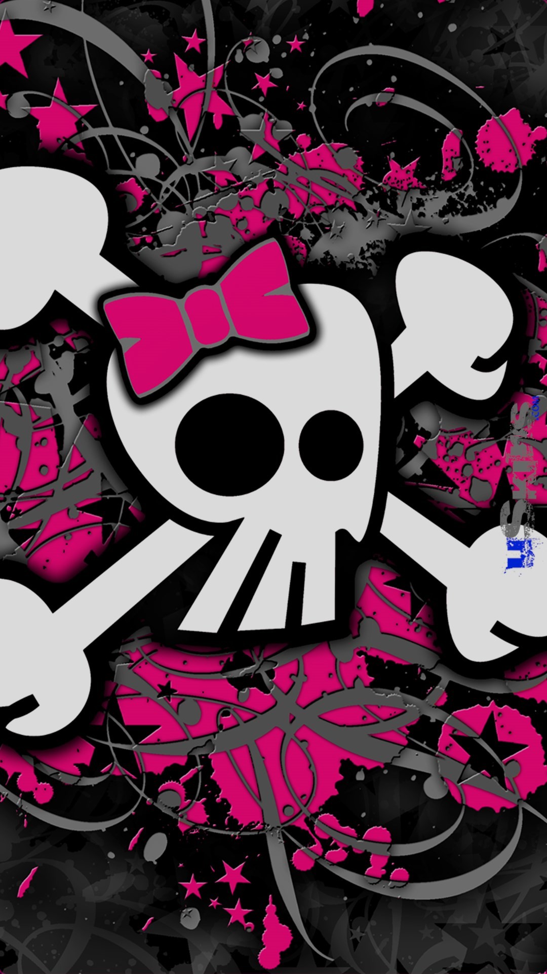 1080x1920 Wallpapers Skull N Bone Wallpaper Android Wallpapers