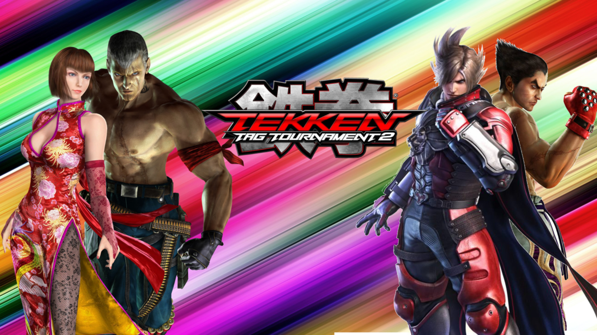 2048x1152 ... Tekken Tag 2 Anna/Bryan vs Kazuya/Lars by Kyojiro87