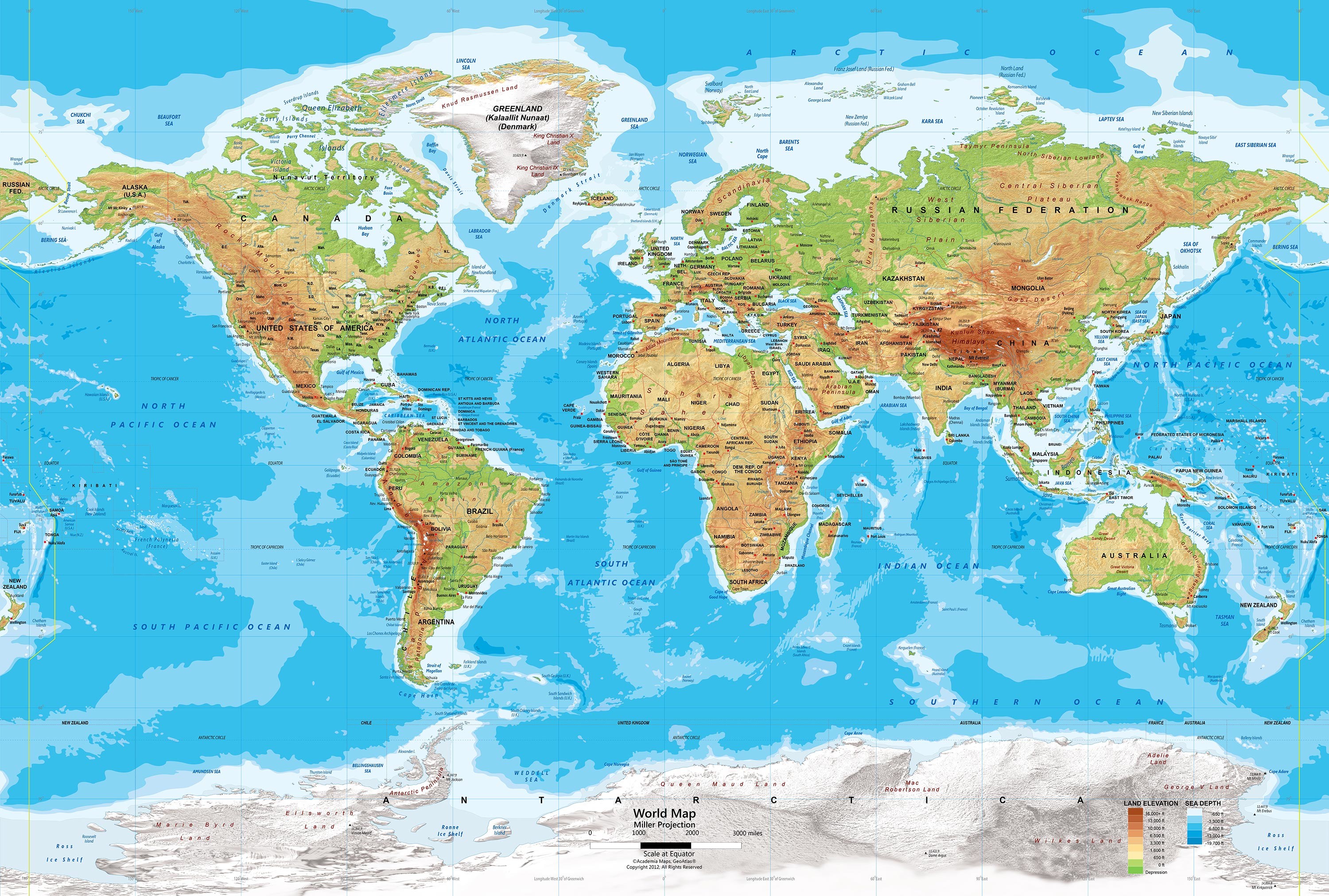 3000x2024 Nice Images Collection: World Map Desktop Wallpapers