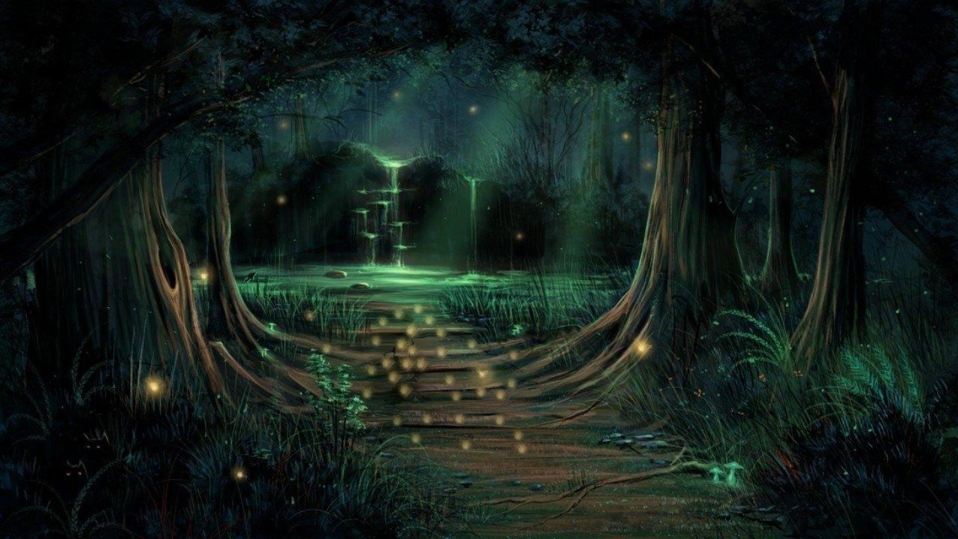 1920x1080 Enchanted-Forest-HD-o--px-KB-Nature-