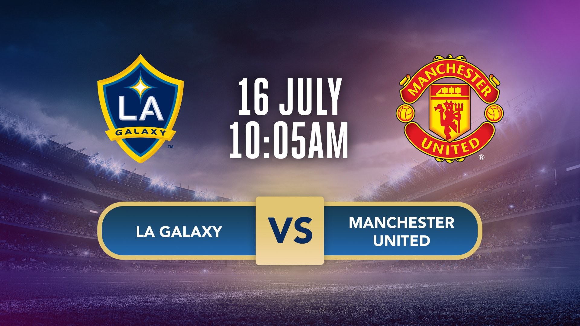 1920x1080 2nd Half Highlights - LA Galaxy v Manchester United