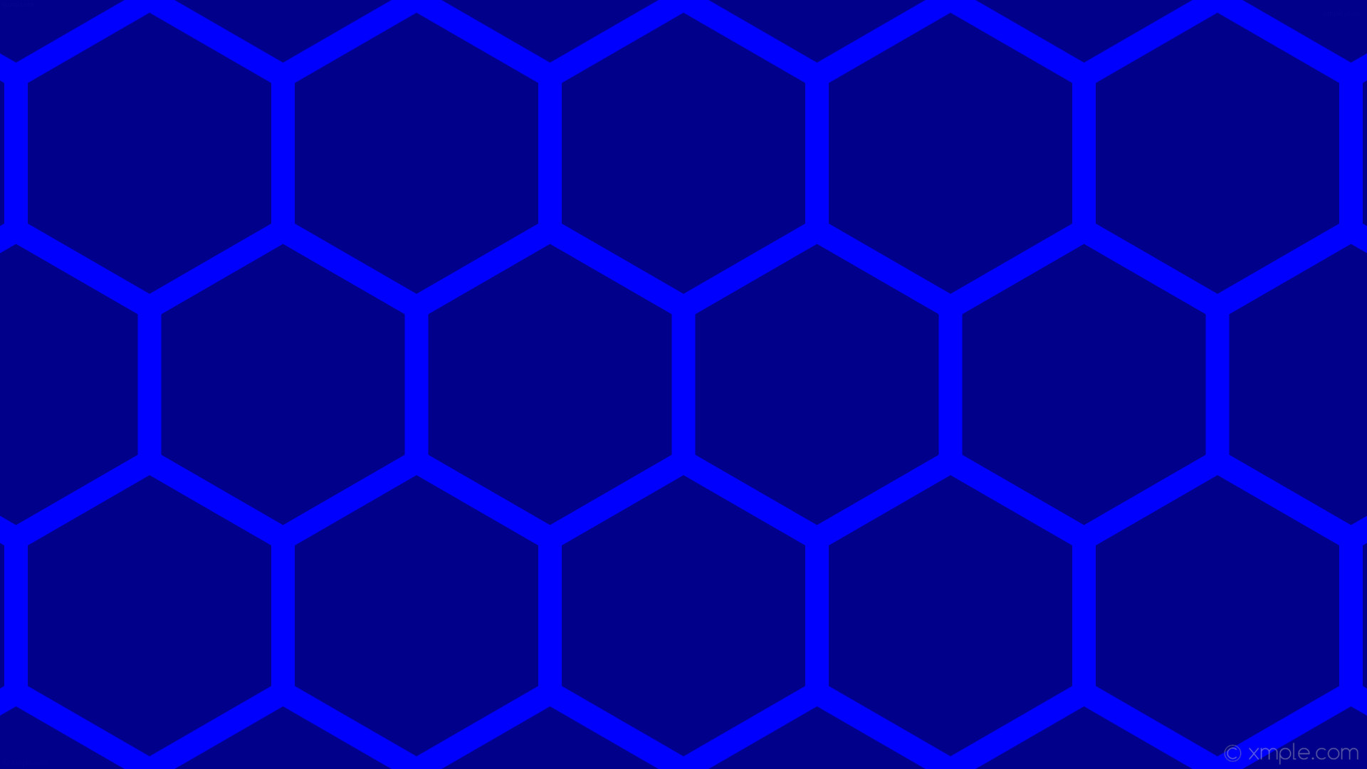 1920x1080 wallpaper hexagon blue honeycomb beehive dark blue #00008b #0000ff 0Â° 33px  375px