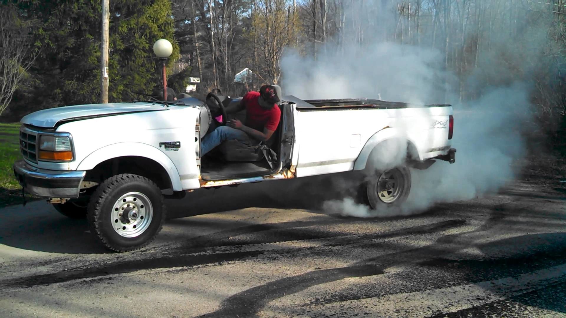 1920x1080 Andy Cook's totaled 7.3 powerstroke burnout