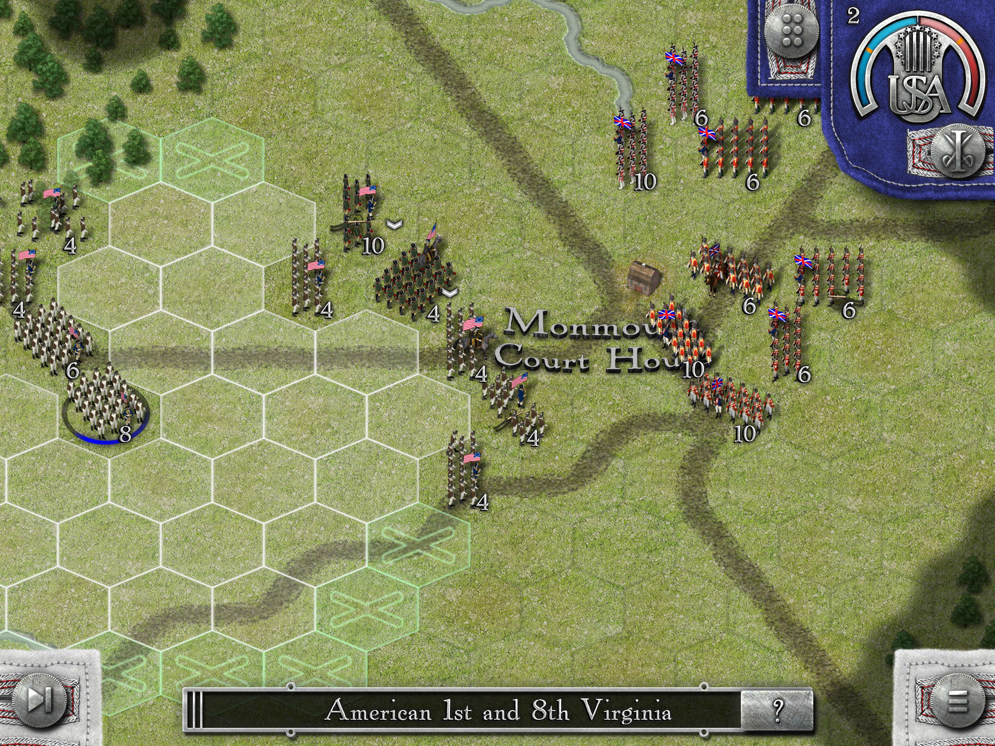 2048x1536 Some much needed R&R: American Revolution wargame Rebels & Redcoats  out on iOS next week | Pocket Tactics