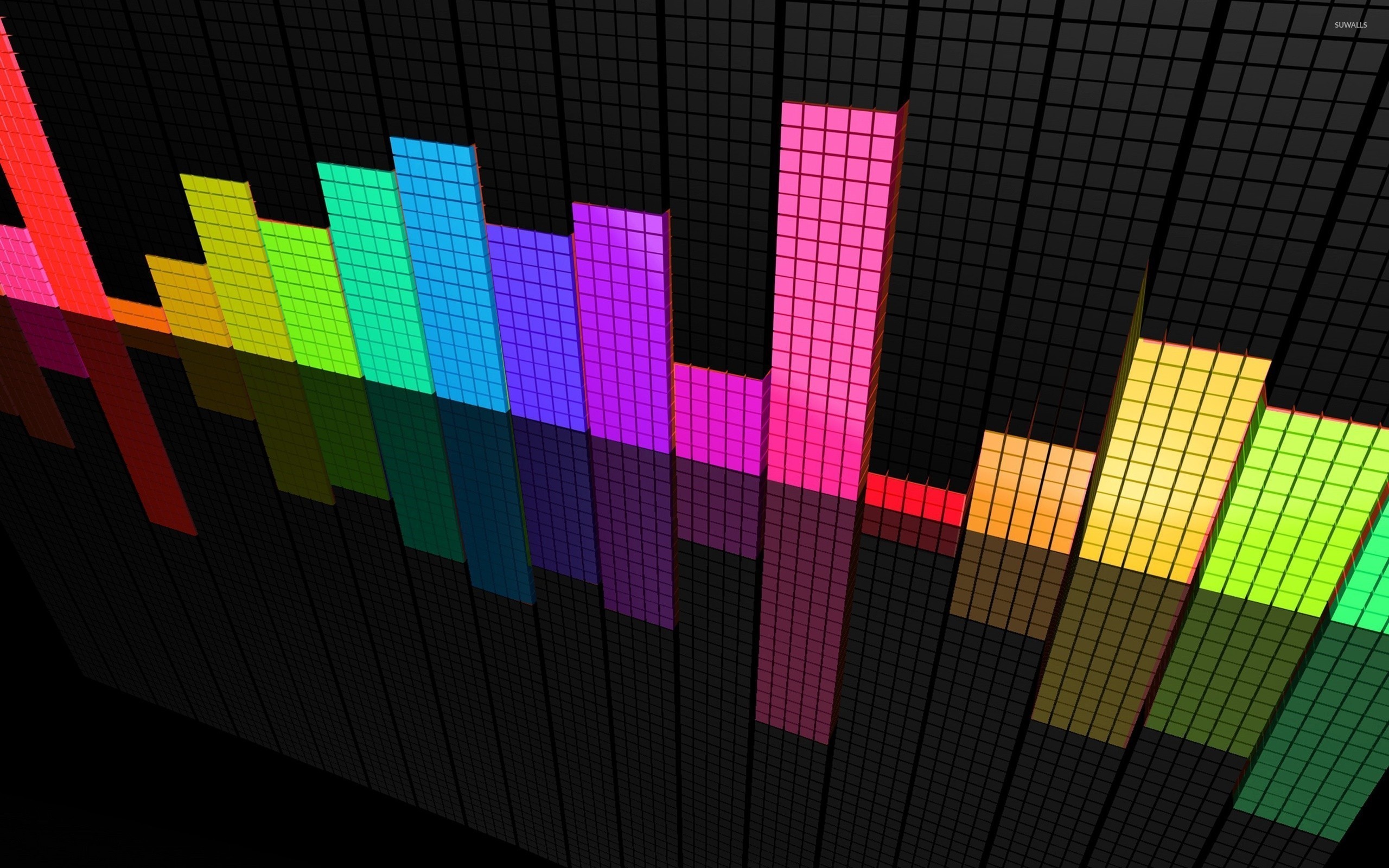 2560x1600 Colorful bars wallpaper