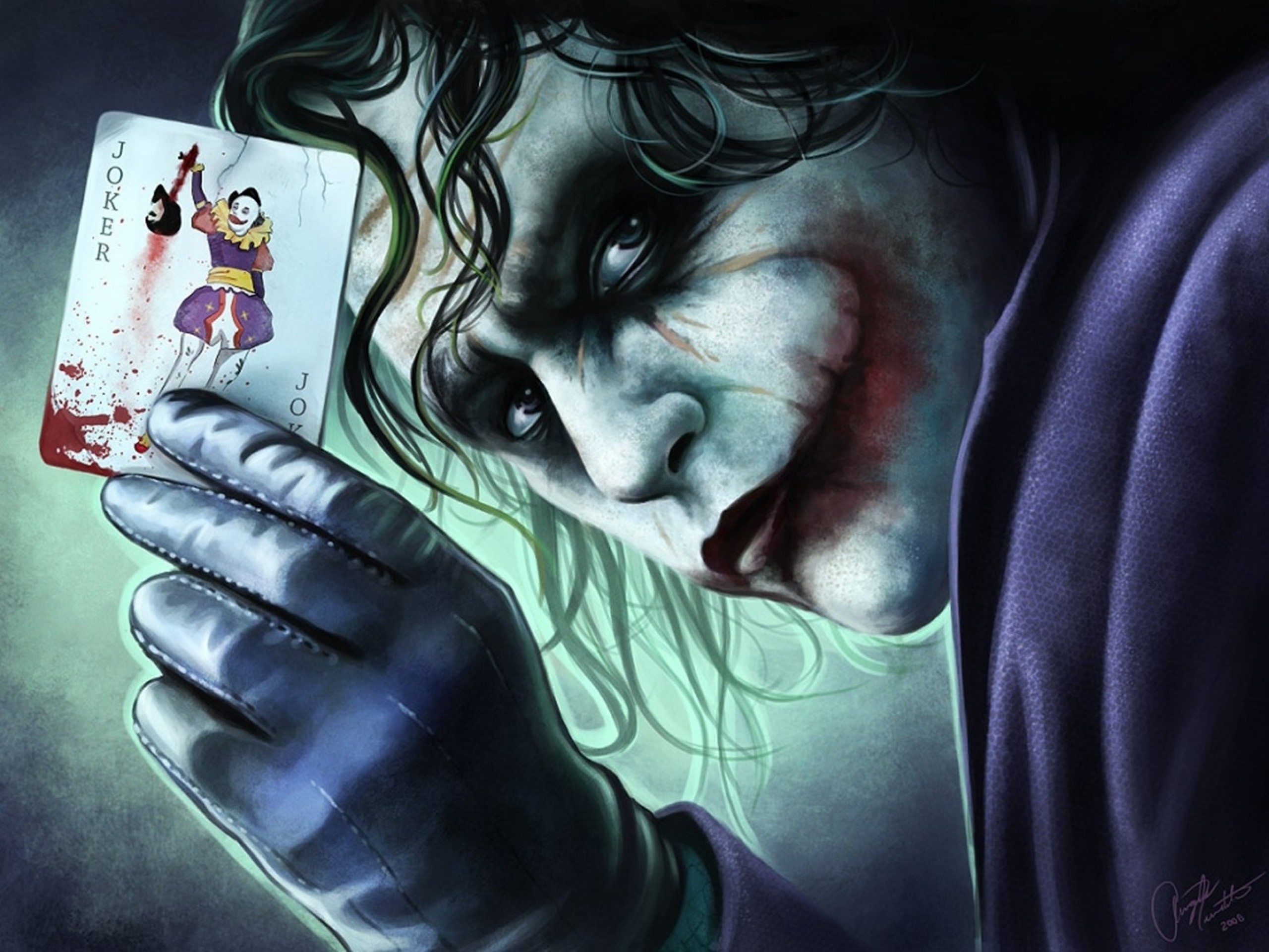 2560x1920 Download Wallpaper Â· Back. cards batman the joker ...