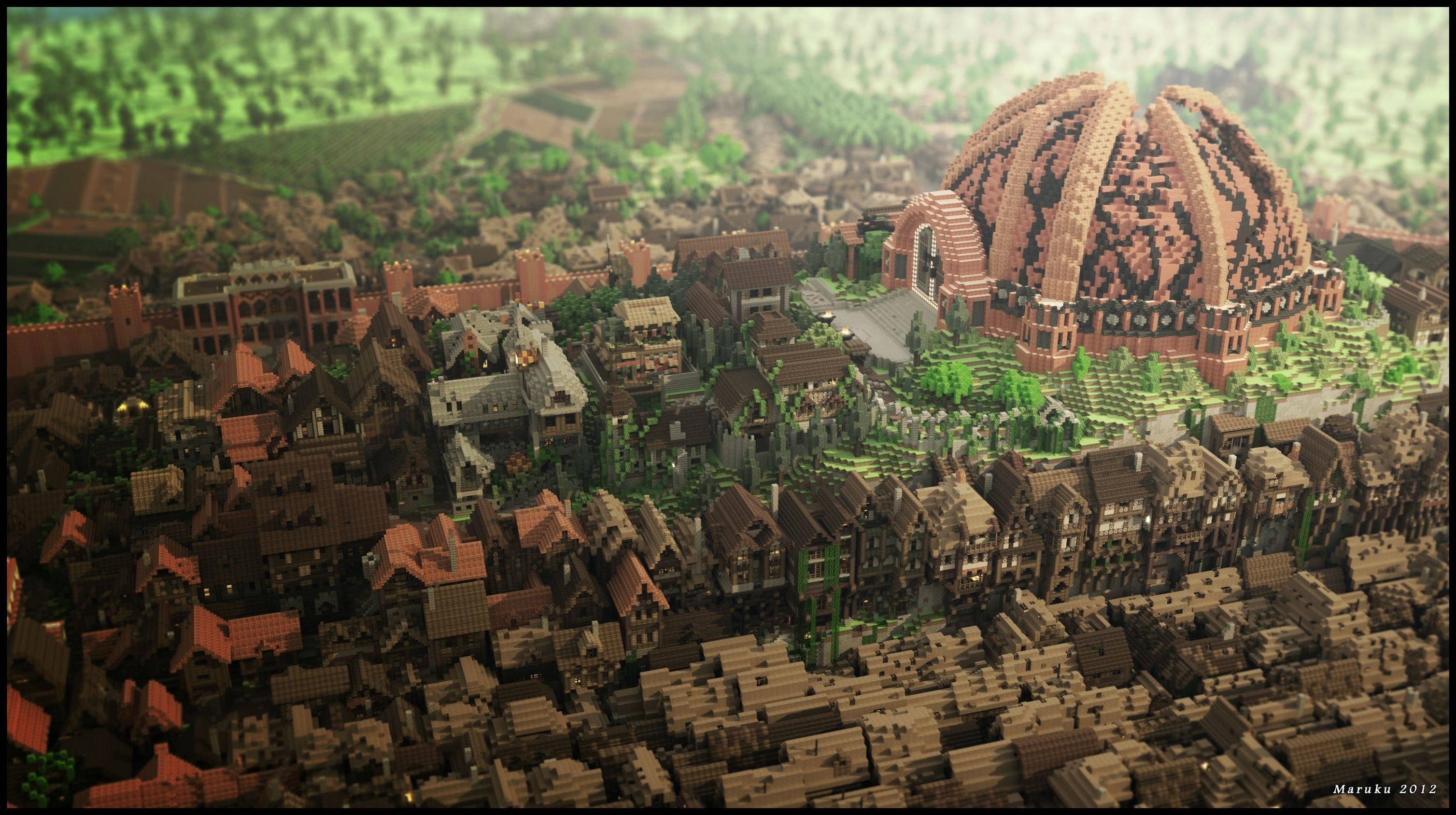 3015x1688 westeros Â· Minecraft cube map