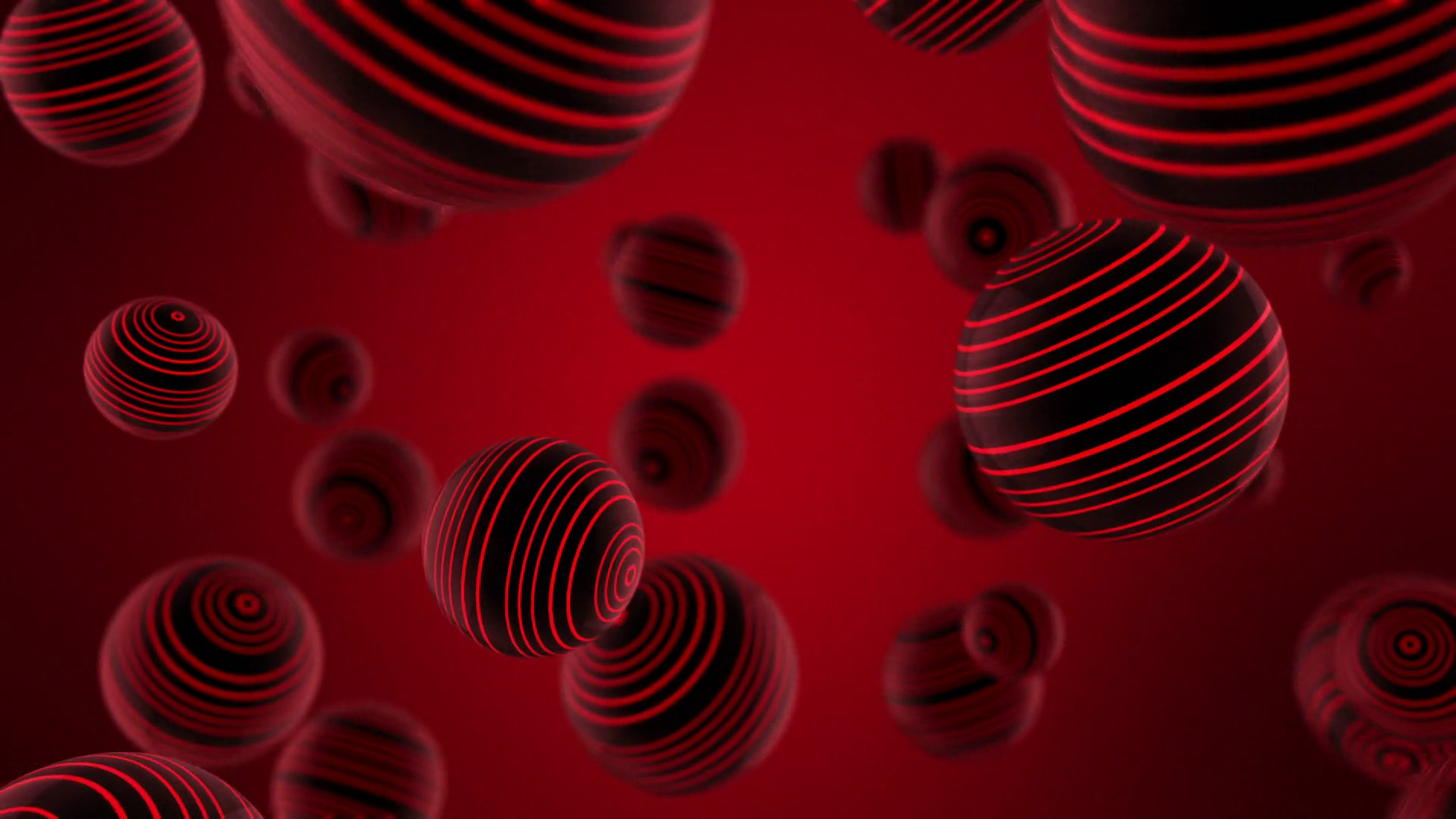 1920x1080 Funky Striped Spheres Motion Background Deep Dark Red Maroon Full HD Motion  Background - VideoBlocks