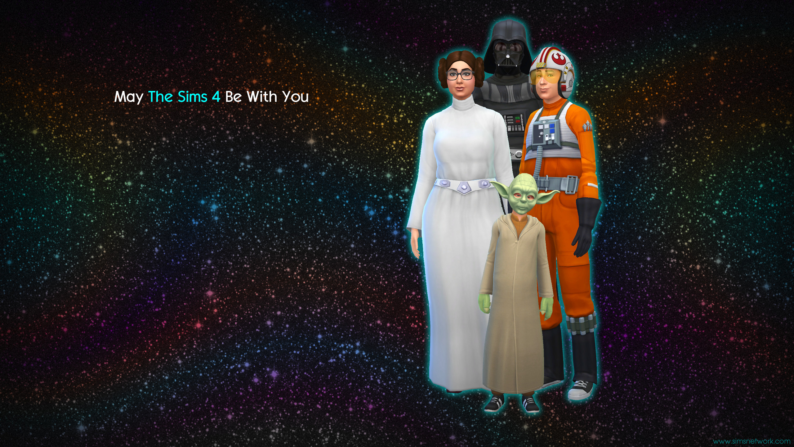 2560x1440 Wallpapers: May The Sims 4 Be With You wallpapers