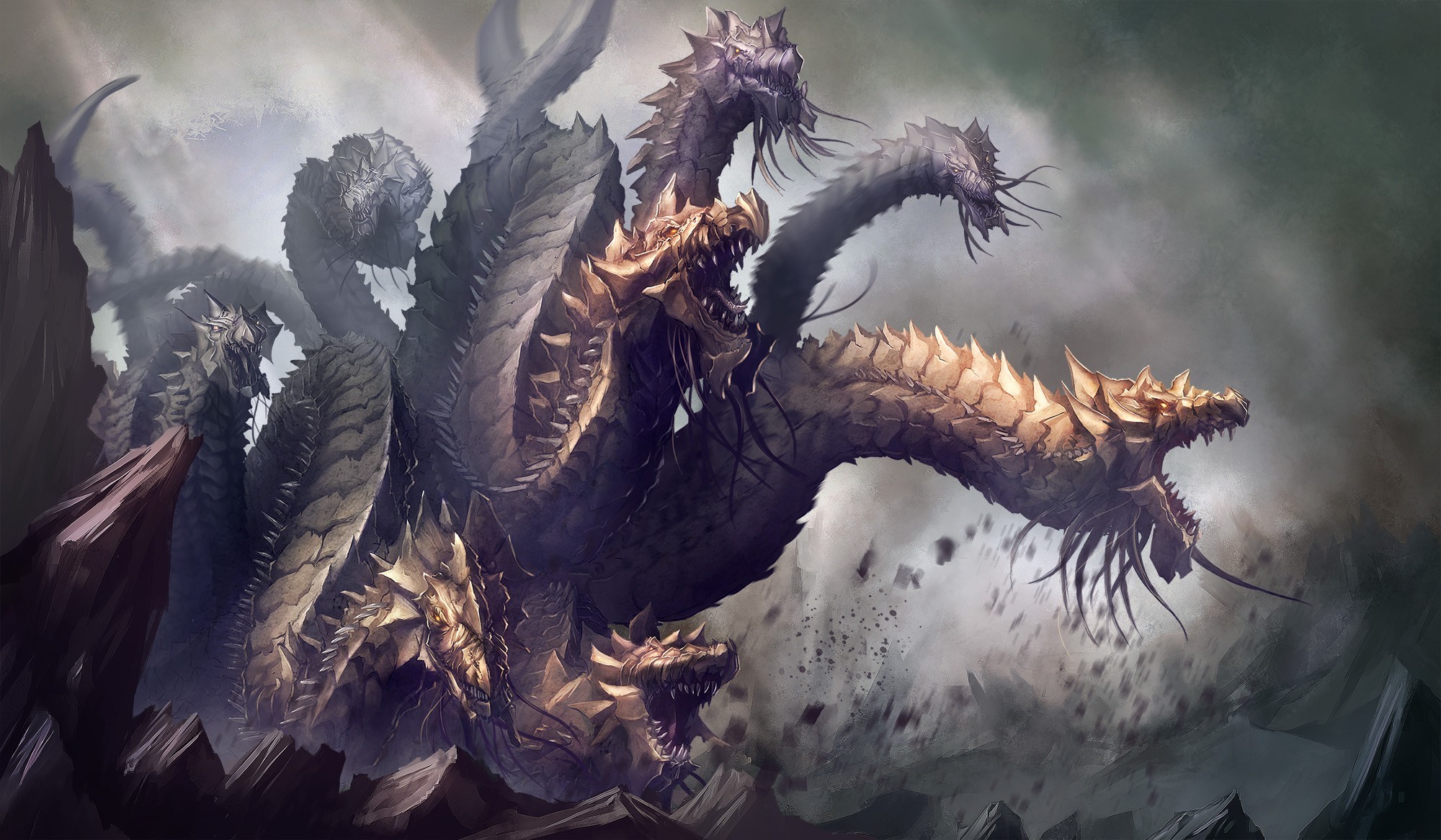 2000x1167 Primordial Hydra Wallpapers High Quality Resolution | Wallpapers 4k |  Pinterest | Wallpaper and Mythical creatures