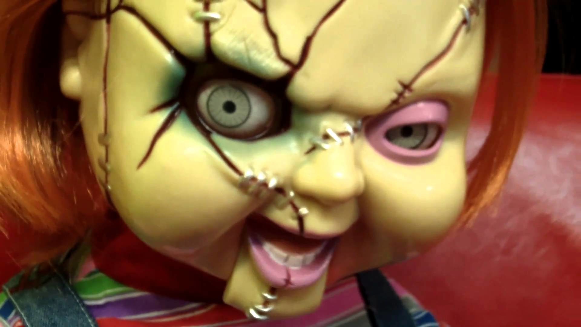 1920x1080 Chucky SCARY Animated Life-Size Talking Doll by Mike Mozart of  TheToyChannel - YouTube