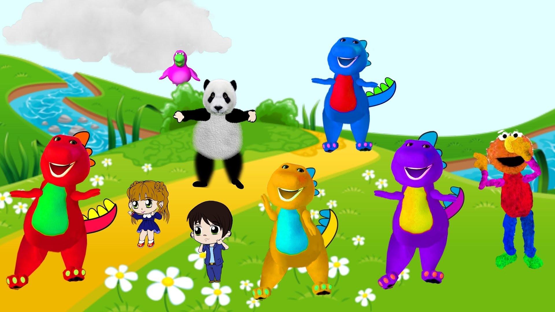 Barney And Friends Wallpaper.
