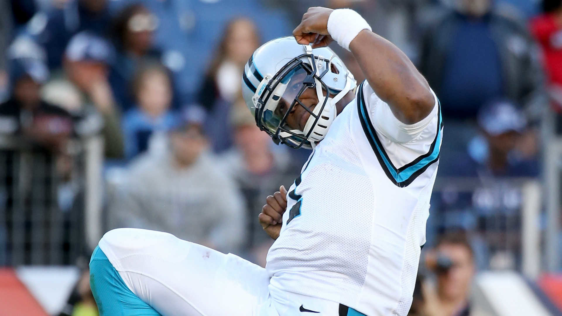 1920x1080 Titans' Mike Mularkey: Cam Newton violated NFL's 'code of ethics' with dab