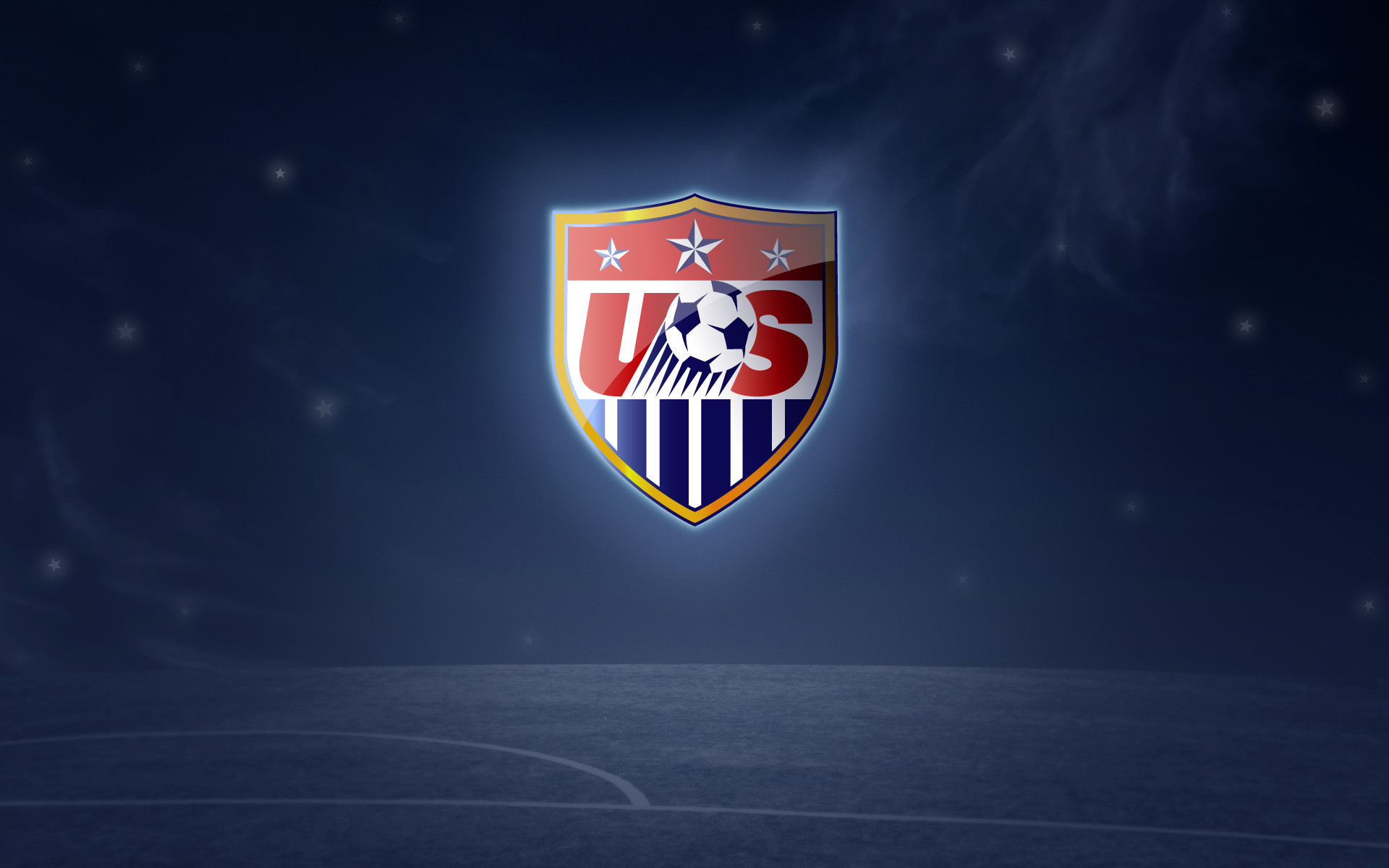 1920x1200 U.S. Soccer Logo Wallpaper
