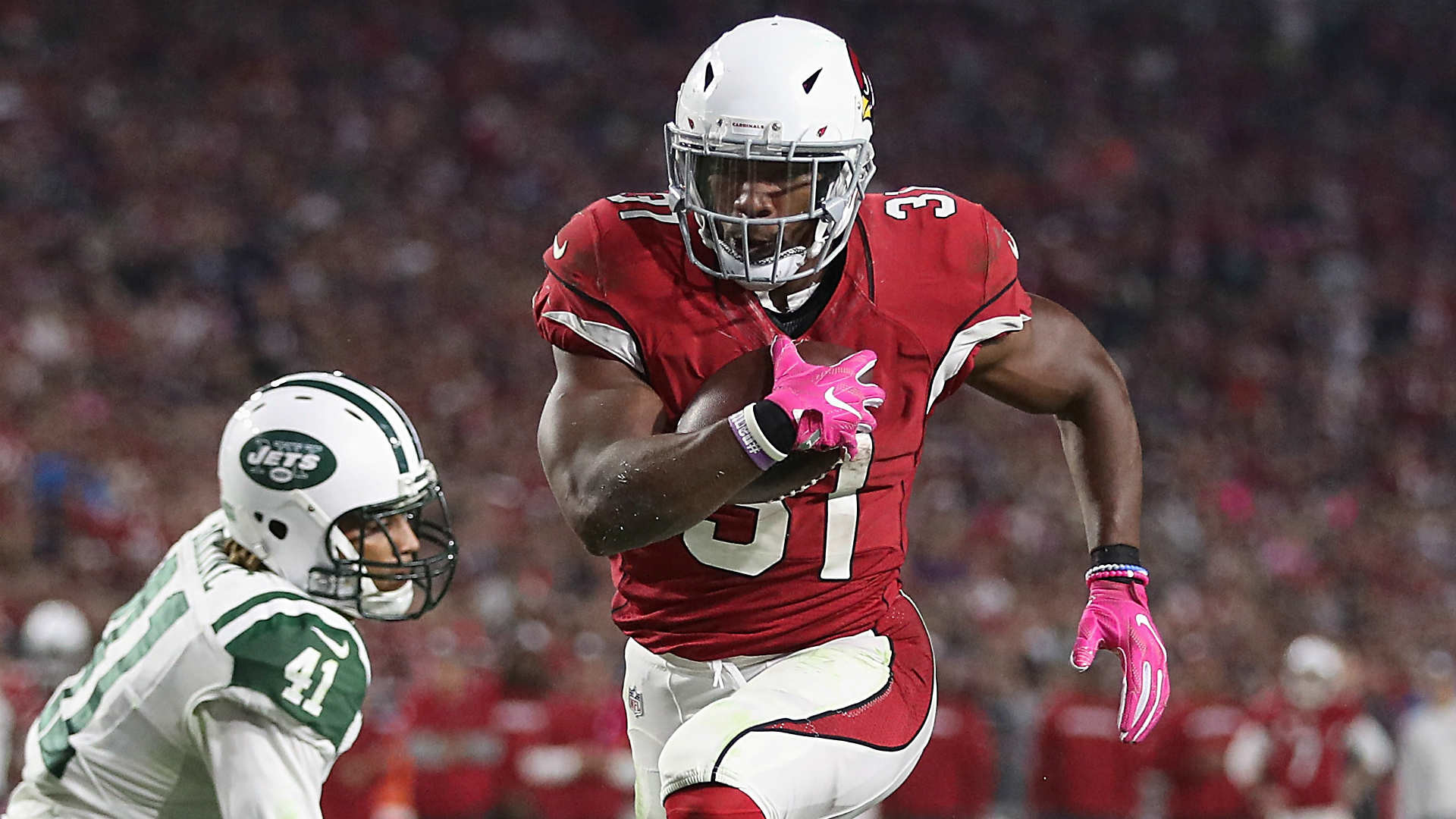 1920x1080 Where does David Johnson fit into our group 2017 running back rankings?  (Getty Images