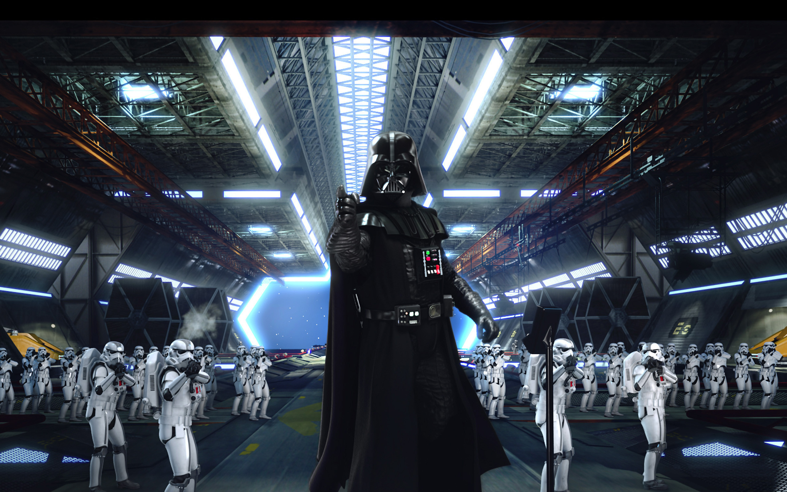 2560x1600 Star Wars, Darth Vader, Stormtrooper Wallpapers HD / Desktop and Mobile  Backgrounds