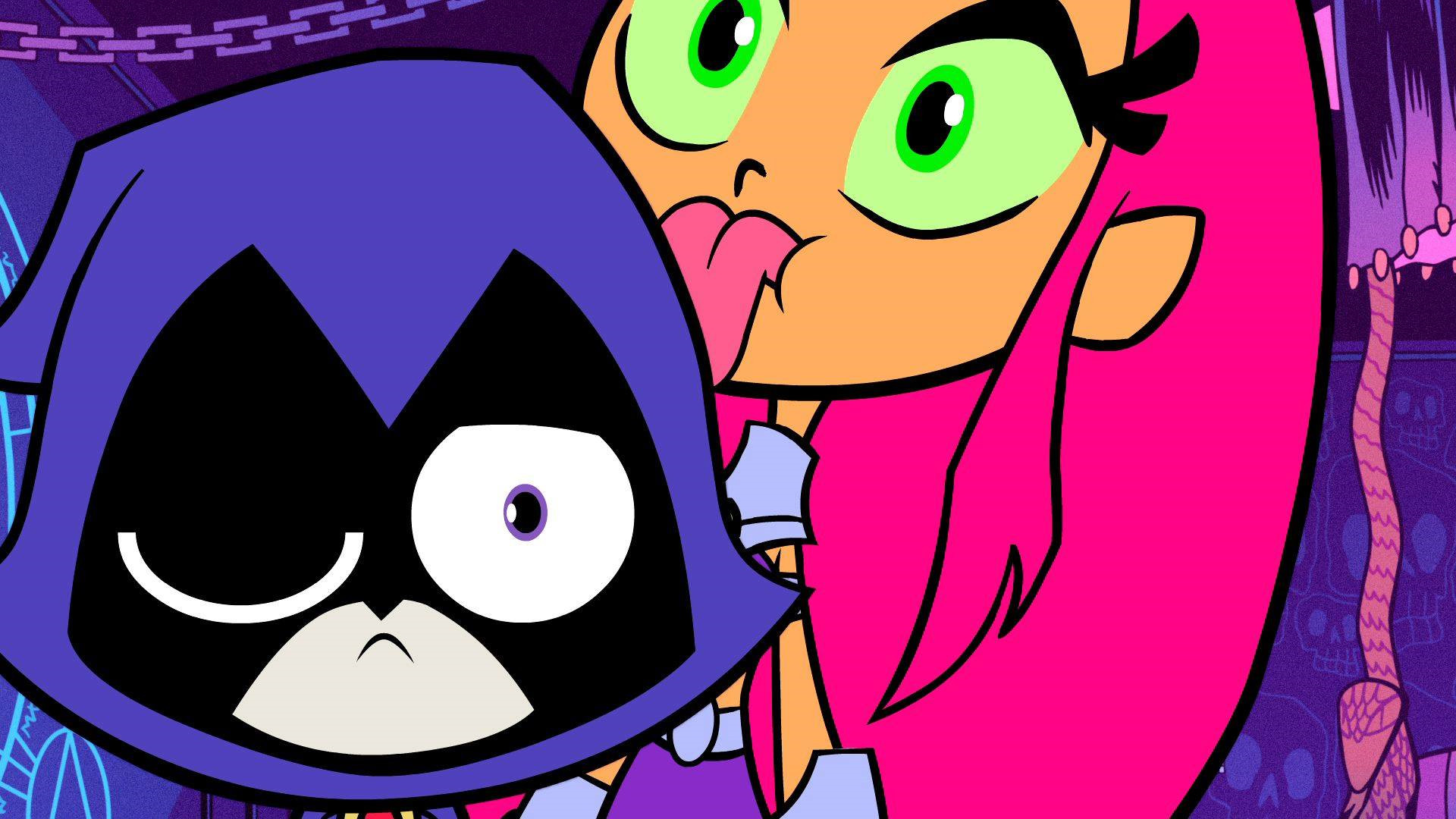 1920x1080 Image - Starfire licks the gunk off Raven.png | Teen Titans Go! Wiki |  FANDOM powered by Wikia