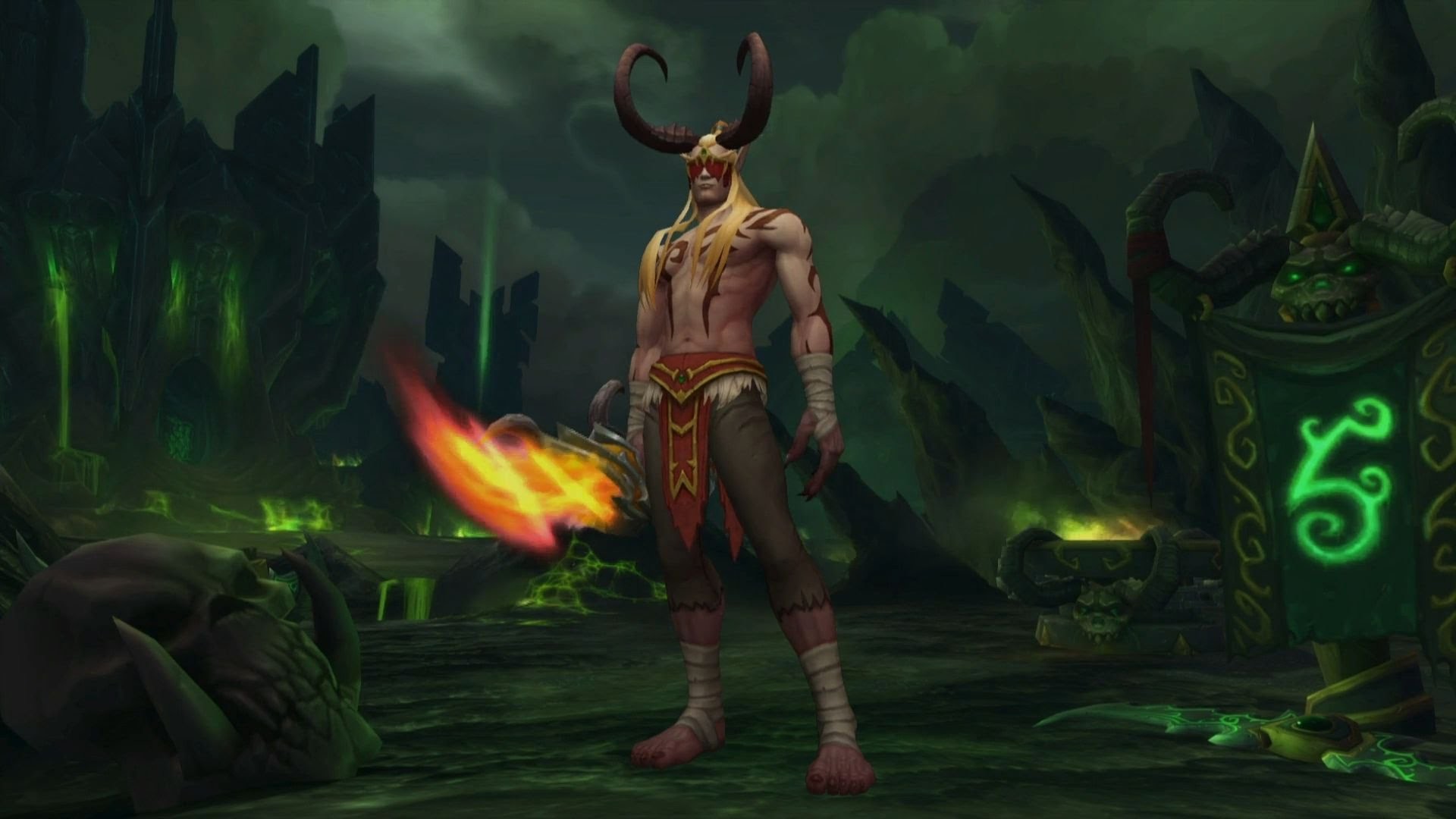 1920x1080 Demon Hunter Character Creation - World of Warcraft expansion - Legion