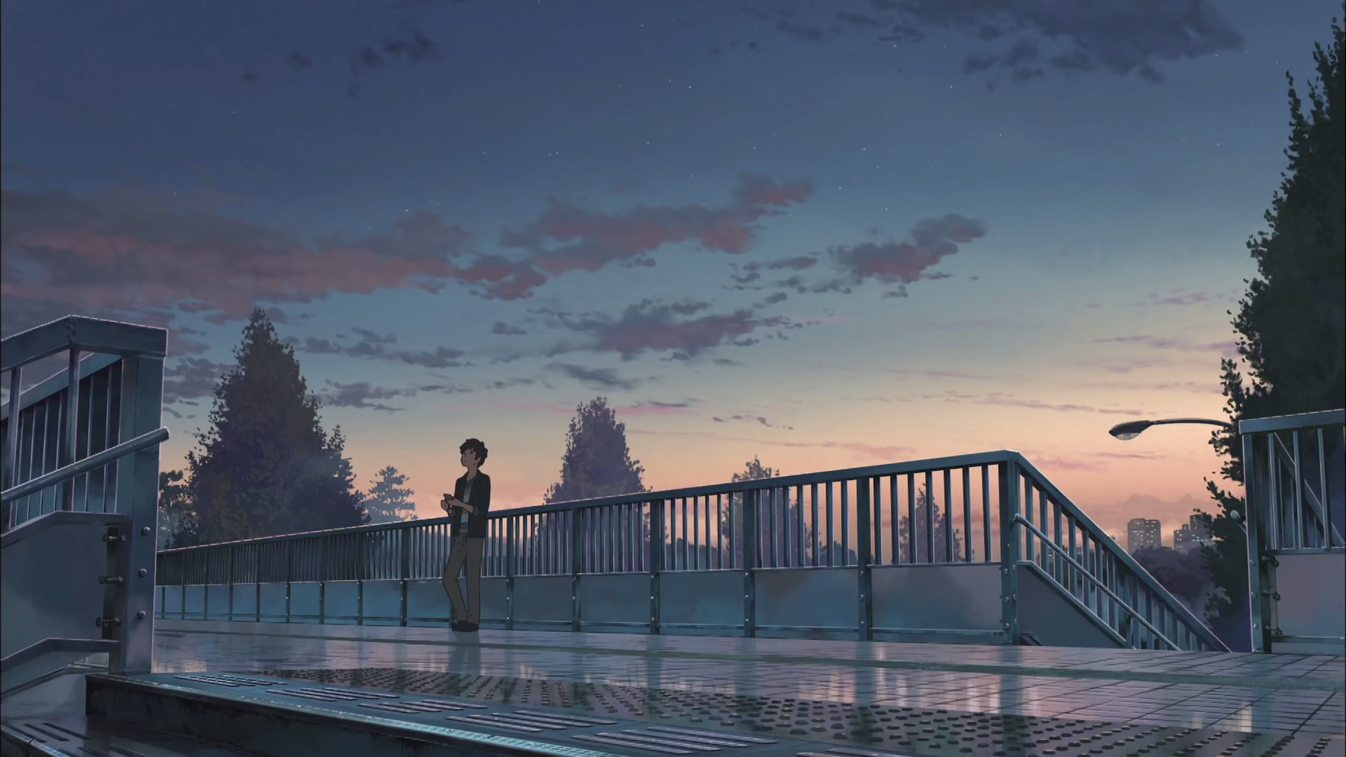 1920x1080 Anime - Your Name. Sunset Wallpaper