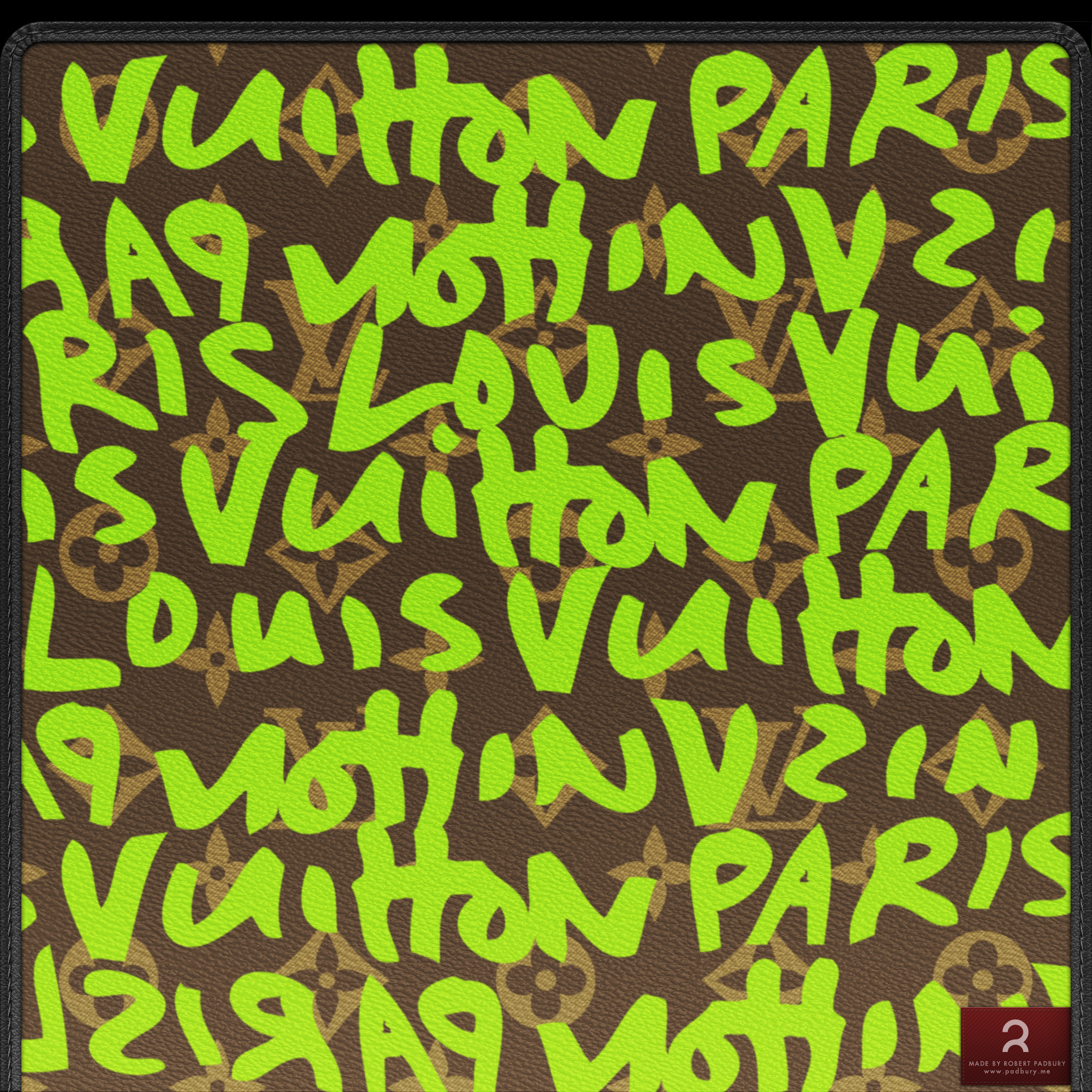 2048x2048 Louis Vuitton et Stephen Sprouse Graffiti — Green