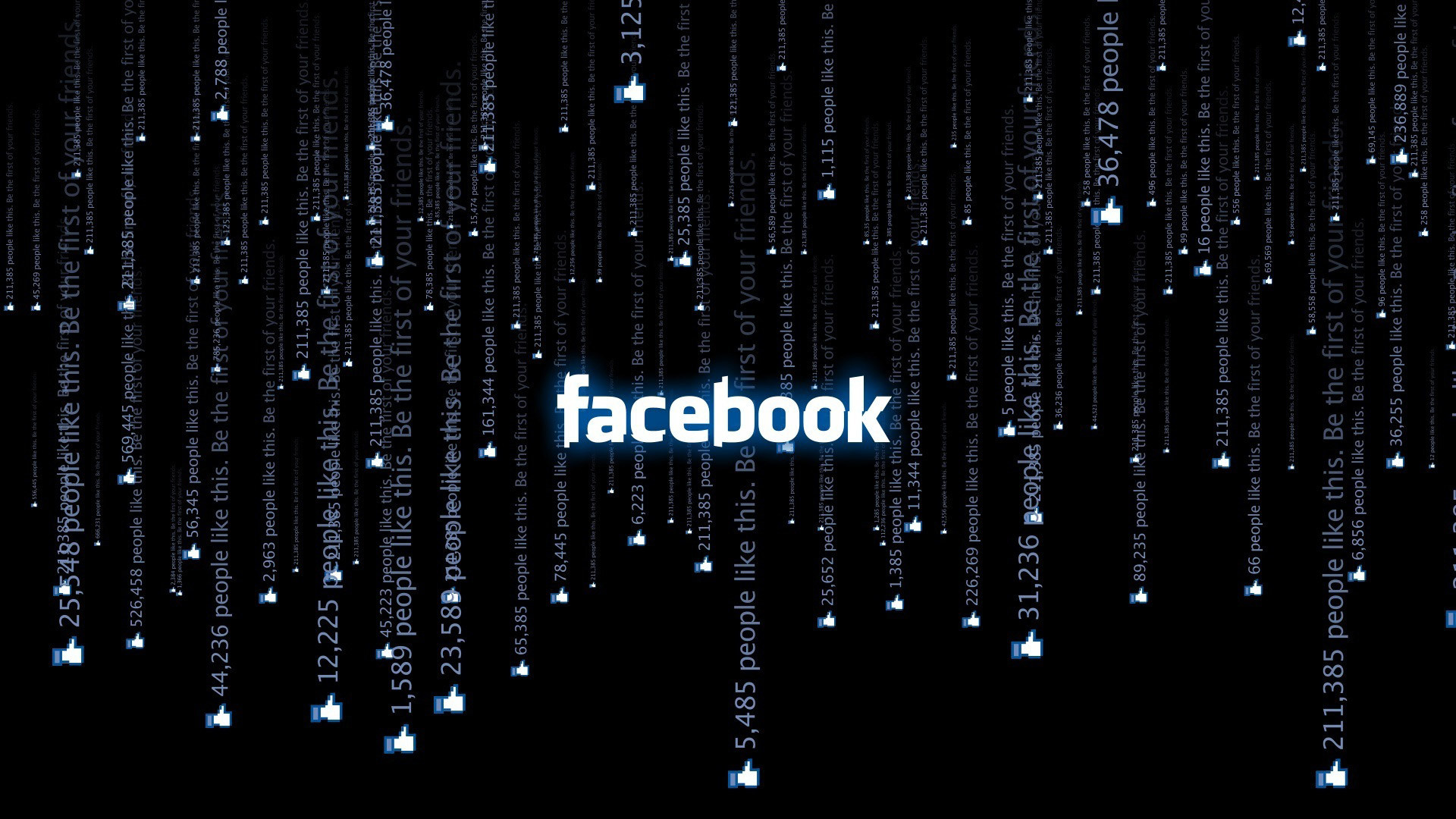 1920x1080 Facebook Likes Facebook Likes HD Wallpaper