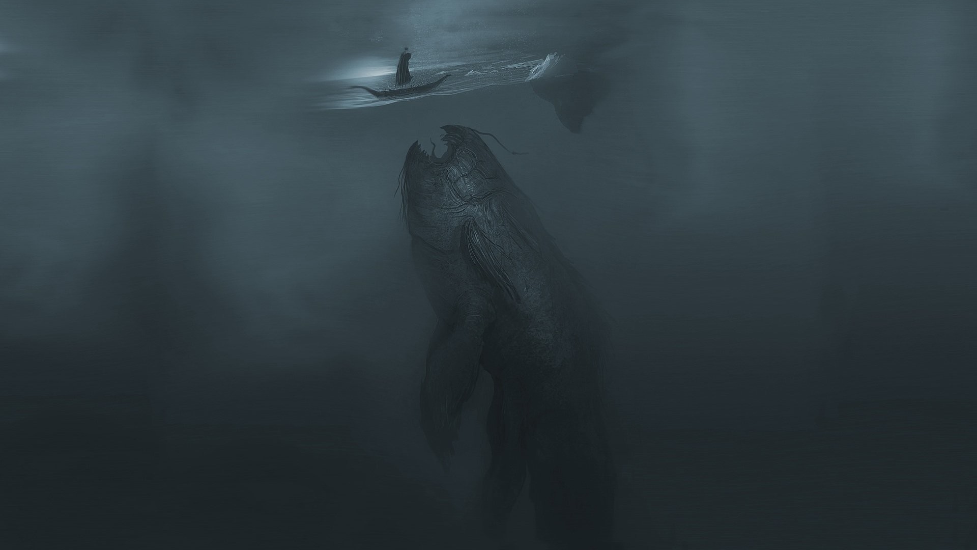 1920x1080 HD Wallpaper | Background ID:85547.  Fantasy Sea Monster. 5 Like.  Favorite