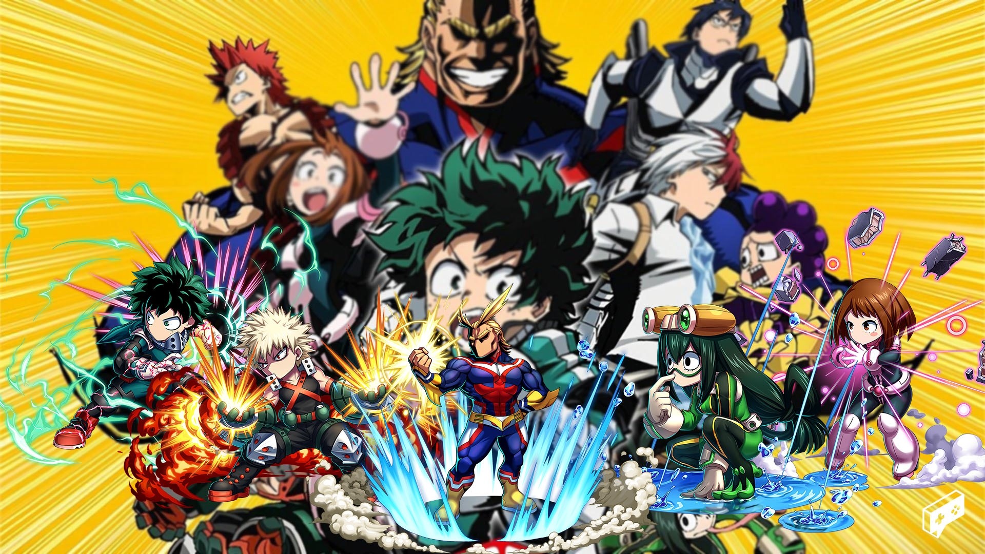 1920x1080 During the event, there will be two special Challenge Dungeons. From July  26 to August 8, players can obtain Event Tokens to upgrade Izuku's Sphere  by ...