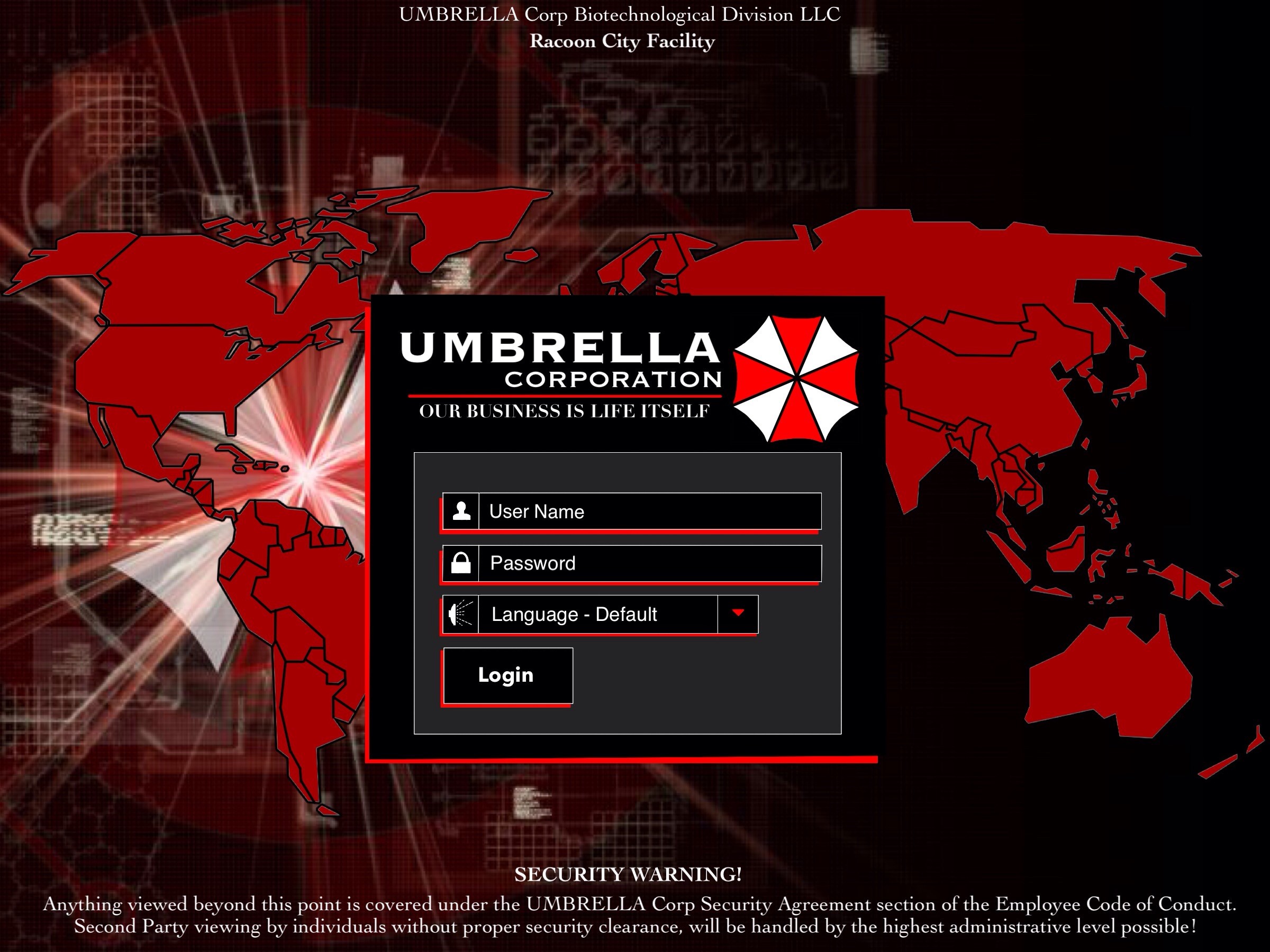 2400x1800 Umbrella Corp PC Global by HardenHeart on DeviantArt
