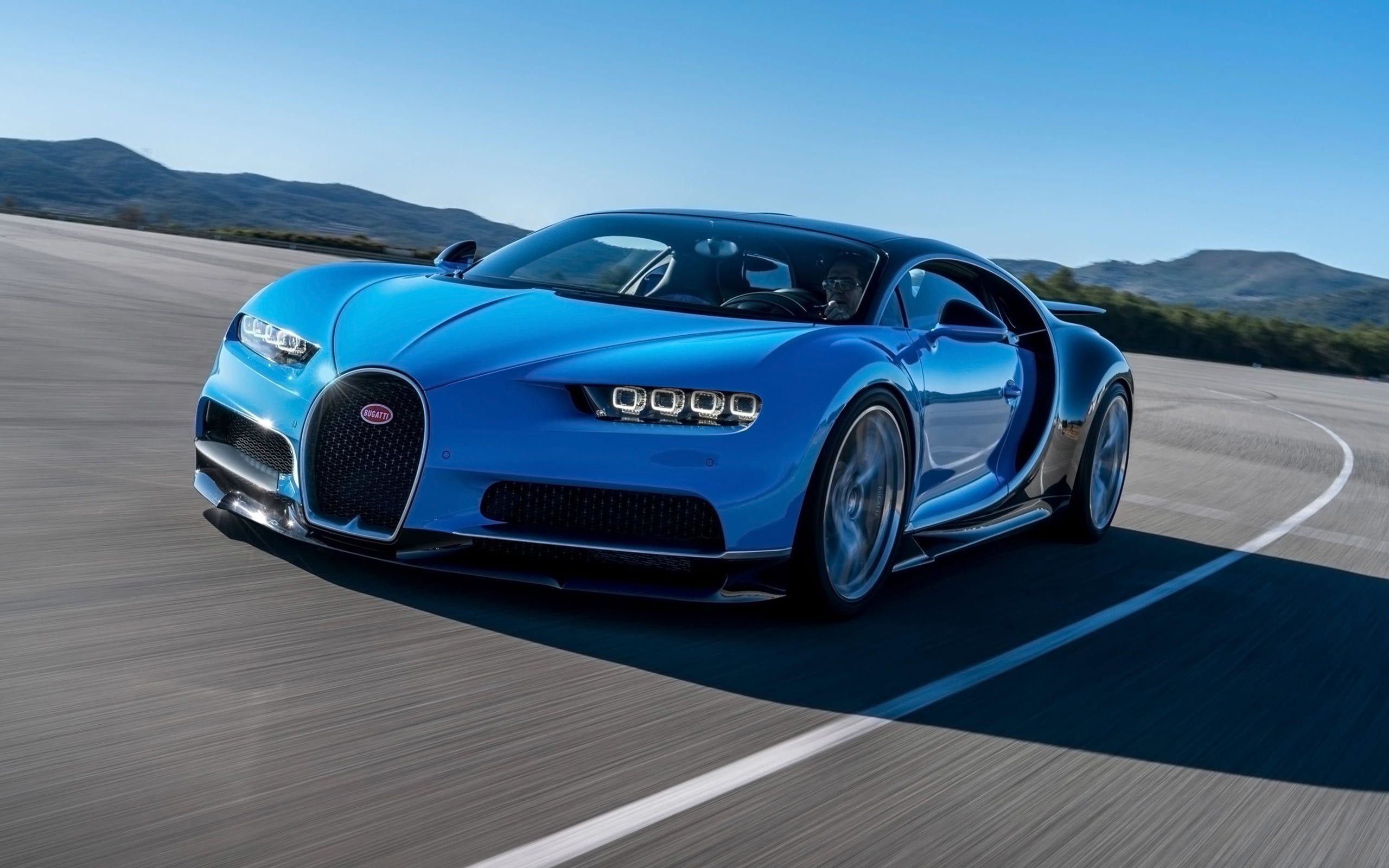 2560x1600 2017 Bugatti Chiron Blue Wallpapers Speed 0-60 Hp Color Change Top .