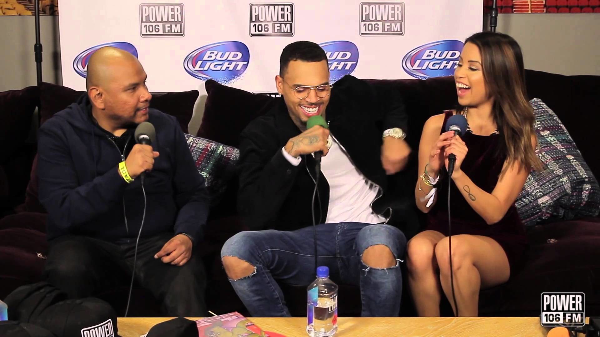 1920x1080 Chris Brown talks about his new mixtape on the Cruz Show at Cali Christmas!  - YouTube