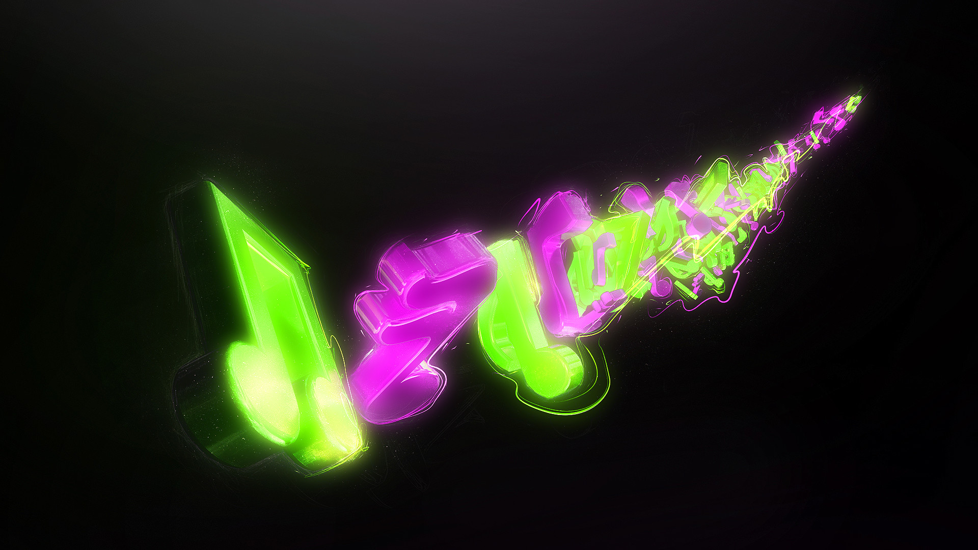 1920x1080 Neon Music Wallpapers Wide For Free Wallpaper