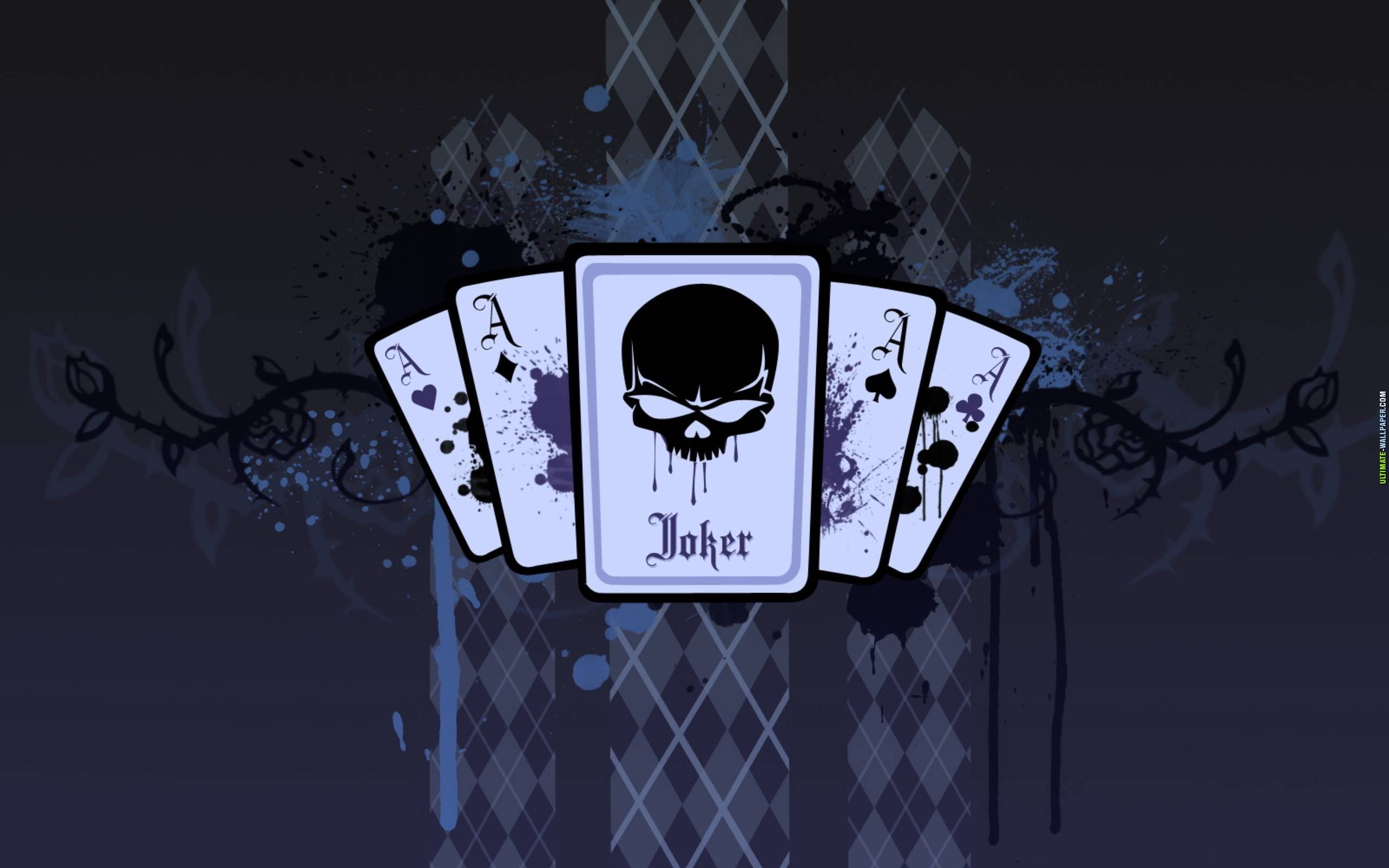 2560x1600 Image Gallery: joker card wallpaper