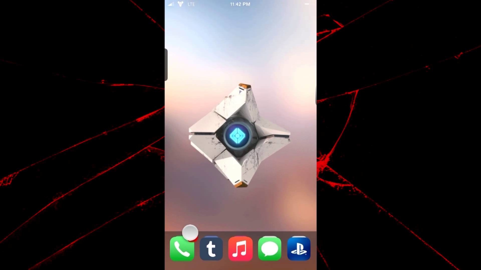1920x1080 Turn your iPhone into a Ghost from Destiny!