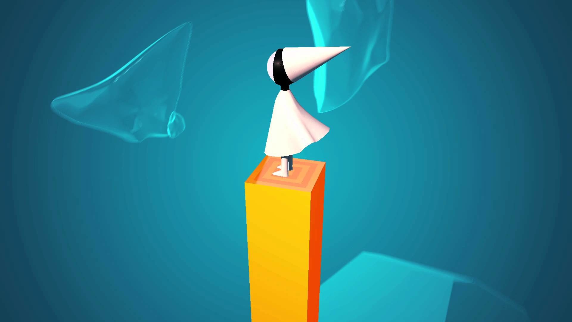 1920x1080 MONUMENT VALLEY 3D CHARACTER