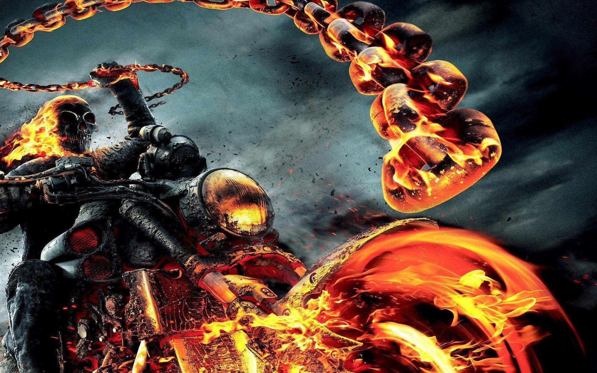 Ghost Rider Bike Wallpapers (58+ images)