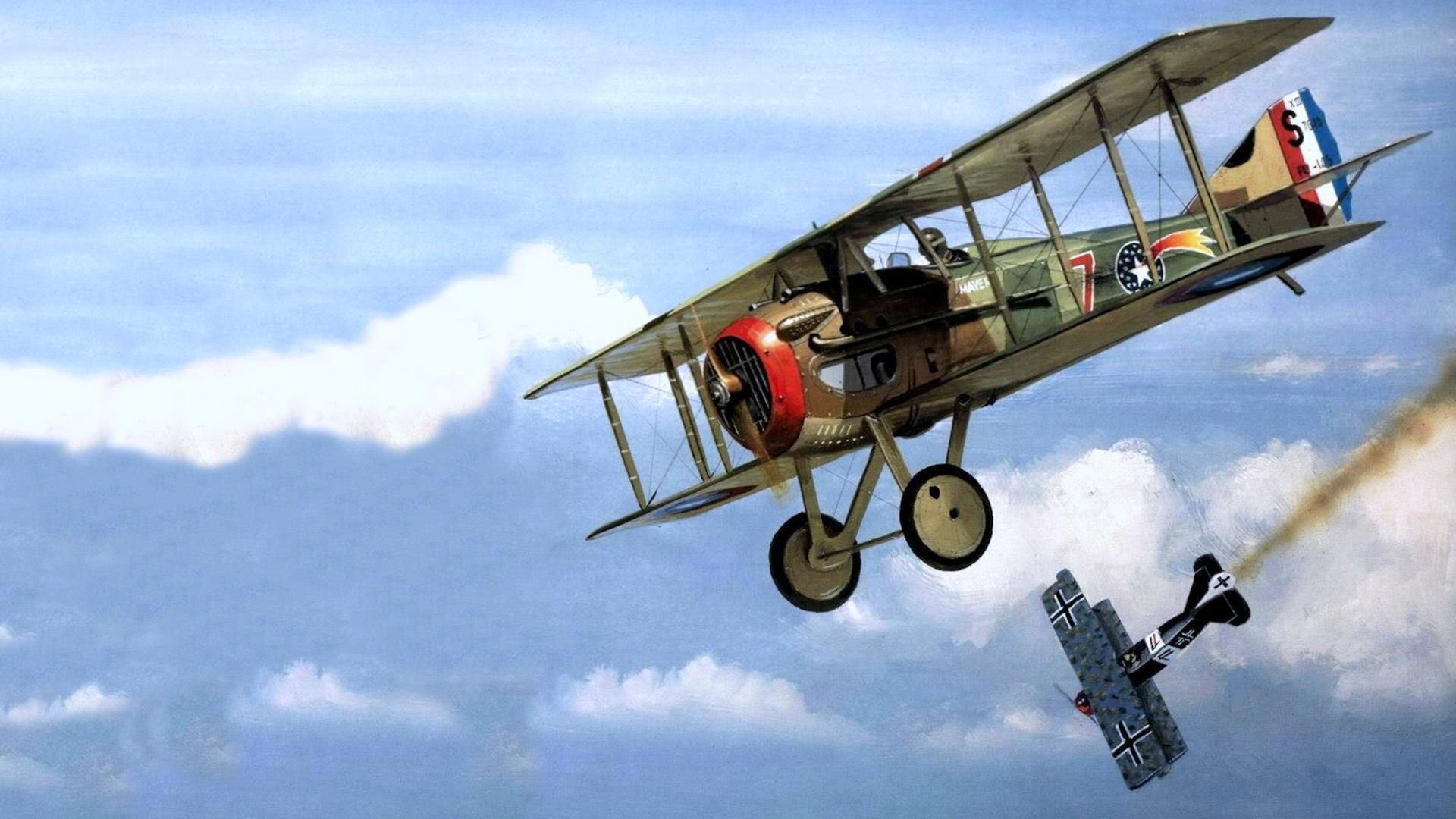 1920x1080 Ww1 Aviation Art ...