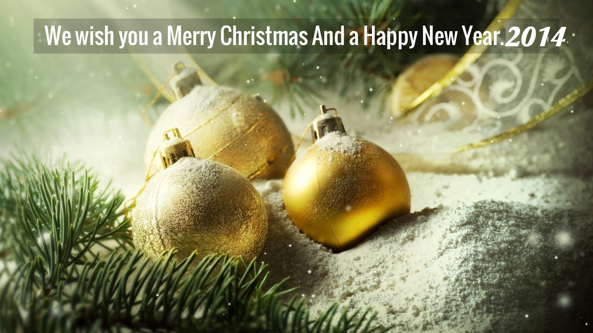 1920x1080 Happy New year 2014 & Merry Christmas Wallpapers