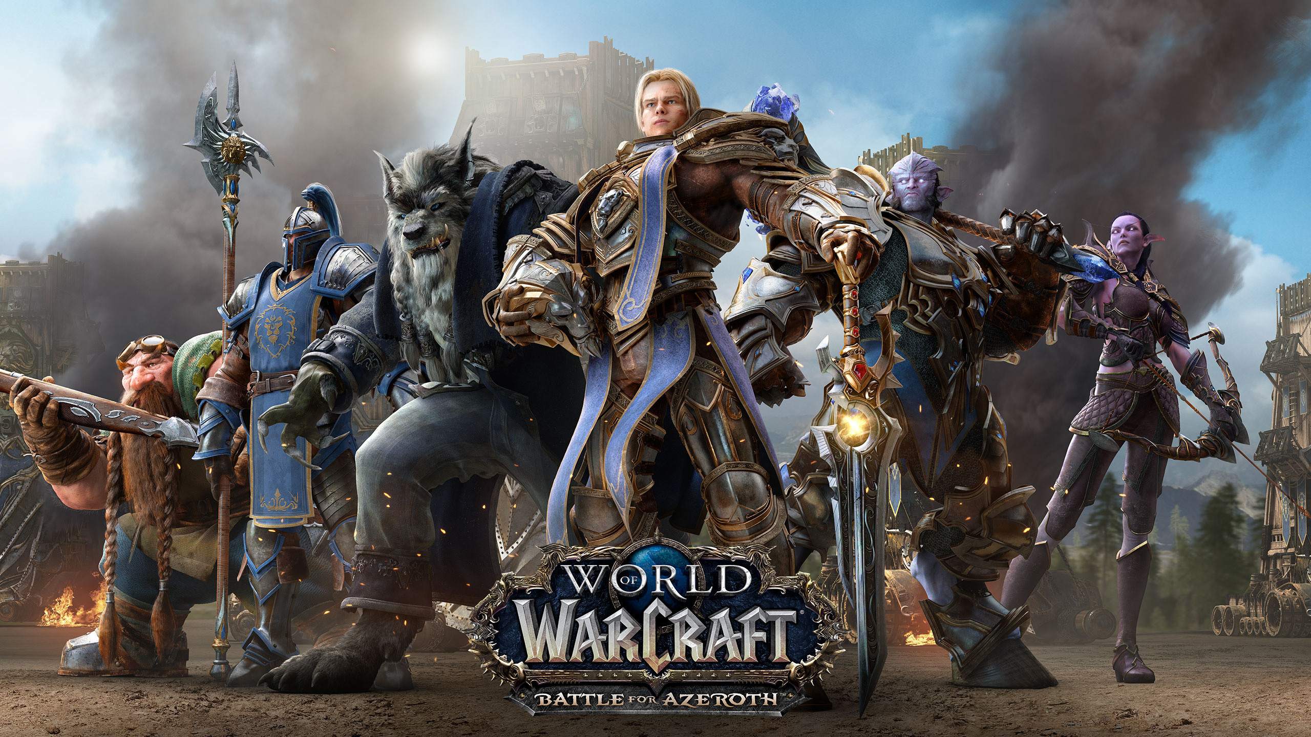 2560x1440 WoW Wallpaper Alliance Heroes Battle for Azeroth