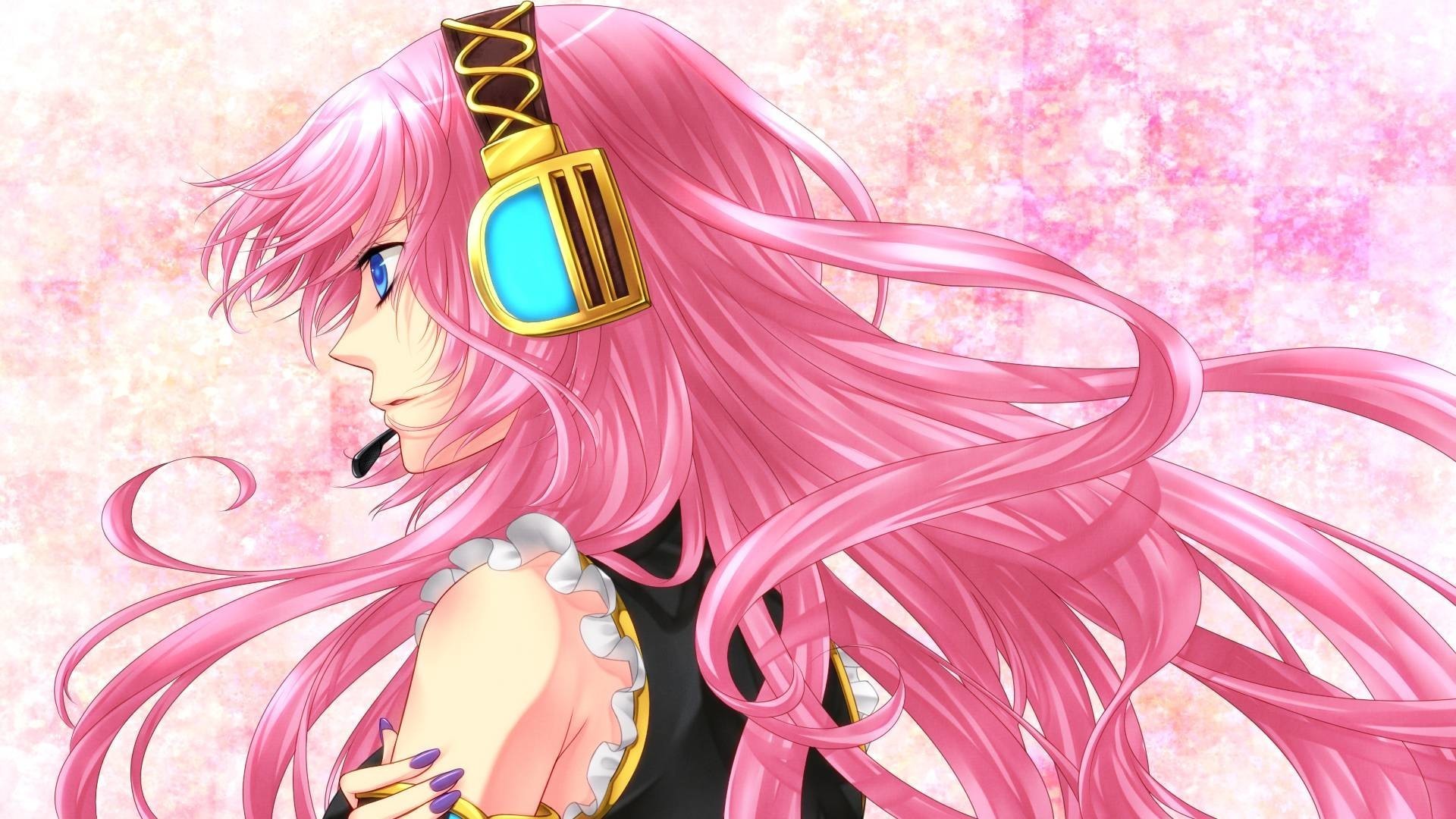 1920x1080  anime, Vocaloid, Anime Girls, Megurine Luka Wallpapers HD /  Desktop and Mobile Backgrounds