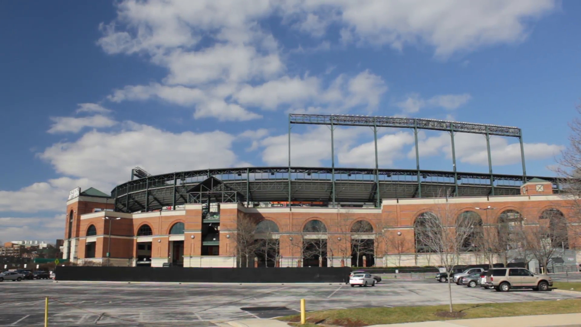 1920x1080 Time lapse of clouds moving over Camden Yards in Baltimore, Maryland Stock  Video Footage - Storyblocks Video