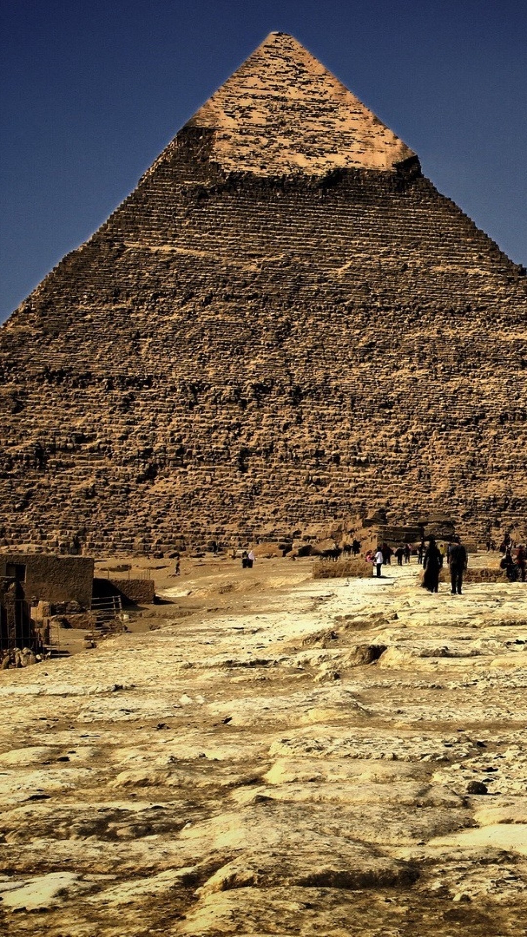 1080x1920  Wallpaper pyramid, egypt, sand, greece